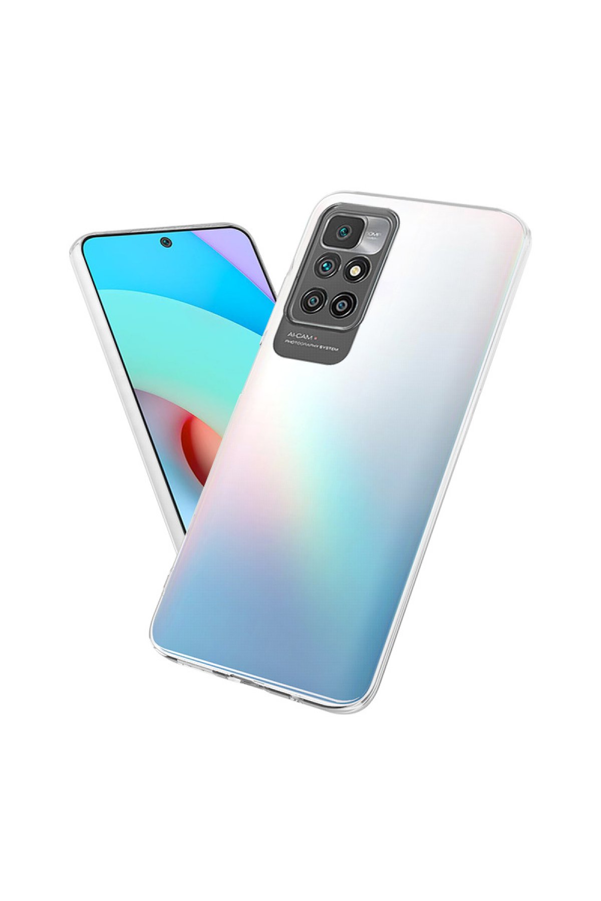 Newface Xiaomi Redmi Note 11 4G Kılıf Nano içi Kadife Silikon - Kırmızı