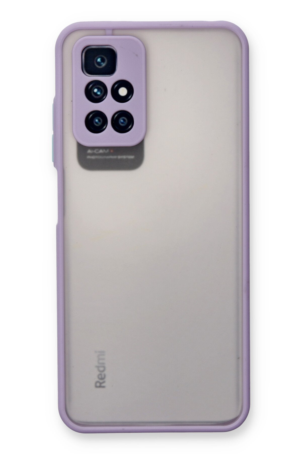 Newface Xiaomi Redmi Note 11 4G Kılıf Razer Lensli Silikon - Yeşil