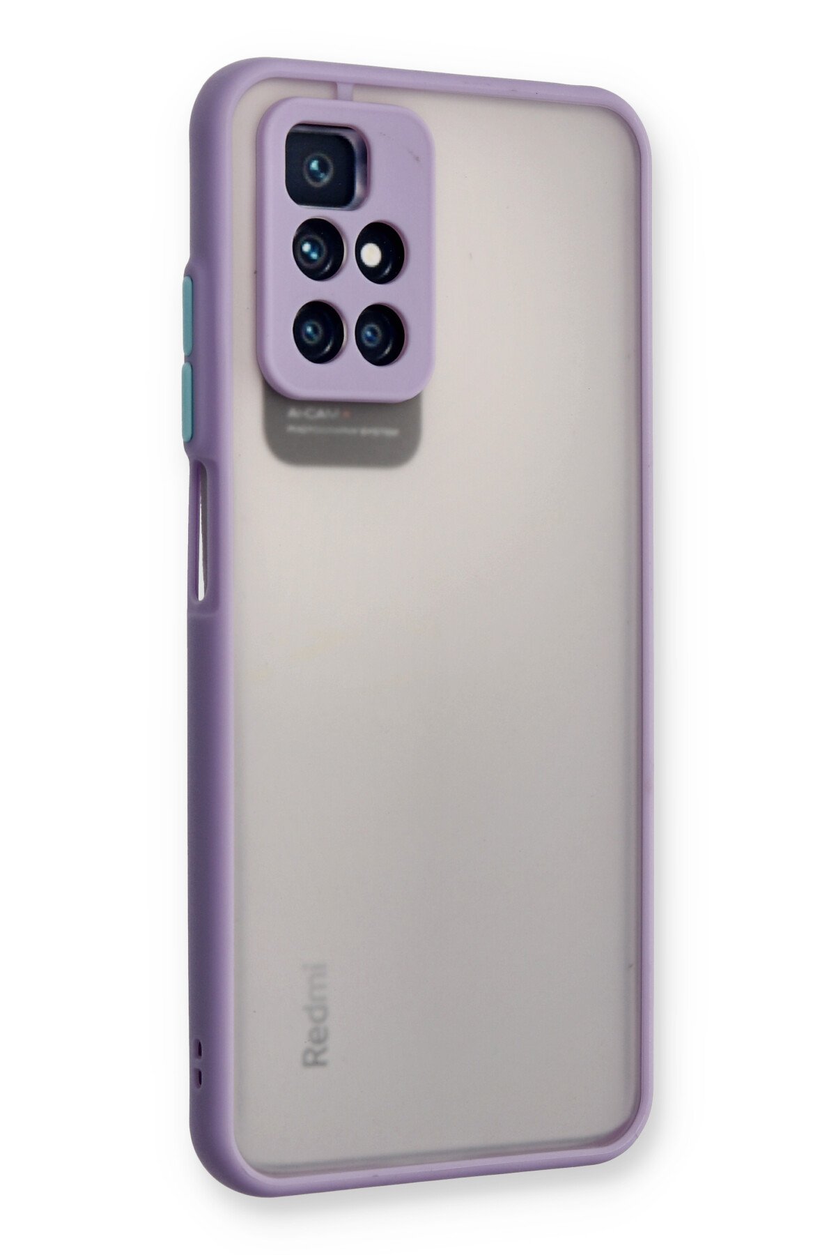 Newface Xiaomi Redmi Note 11 4G Kılıf Razer Lensli Silikon - Yeşil