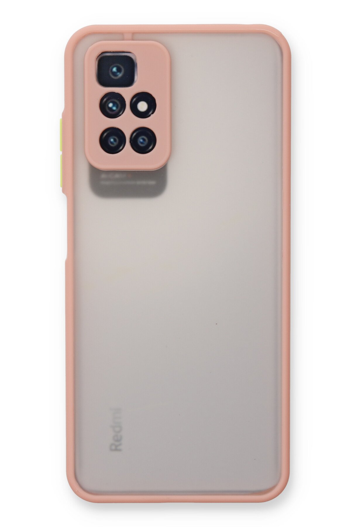 Newface Xiaomi Redmi Note 11 4G Kılıf Razer Lensli Silikon - Mor