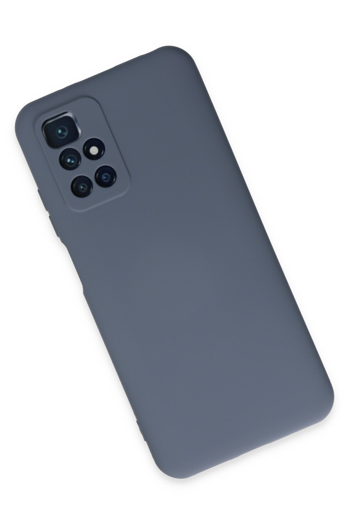 Newface Xiaomi Redmi Note 11 4G Kılıf Nano içi Kadife Silikon - Mor