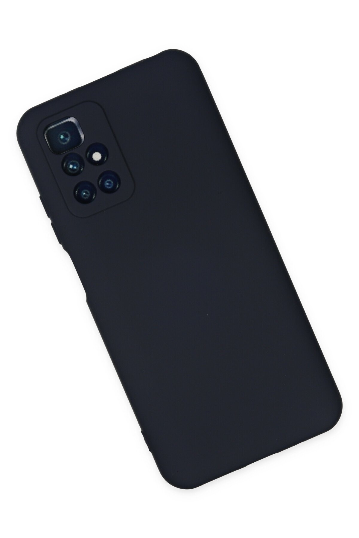 Newface Xiaomi Redmi Note 11 4G Kılıf Nano içi Kadife Silikon - Mavi