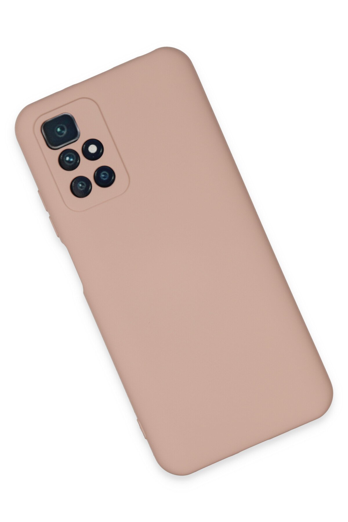 Newface Xiaomi Redmi Note 11 4G Kılıf Nano içi Kadife Silikon - Lacivert