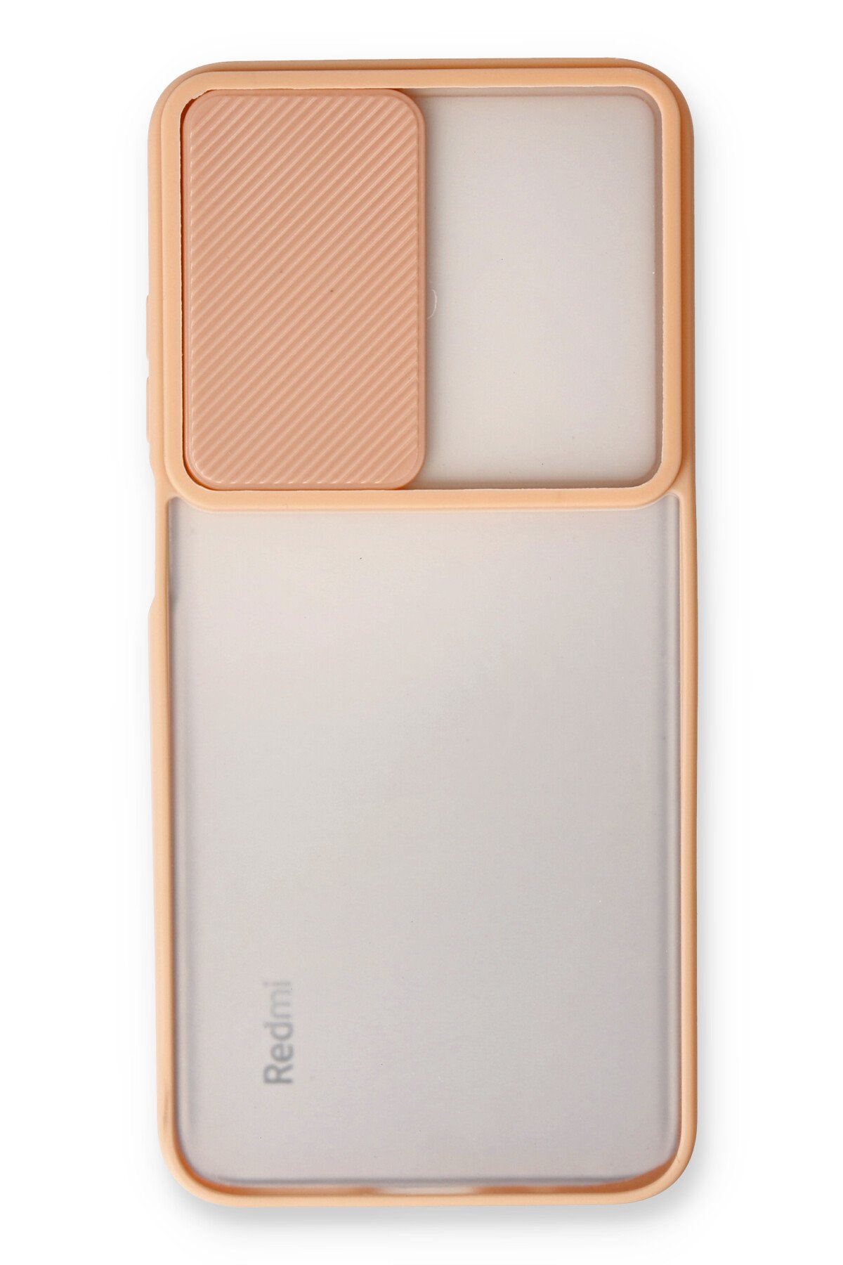 Newface Xiaomi Redmi Note 11 4G Kılıf Nano içi Kadife Silikon - Turuncu