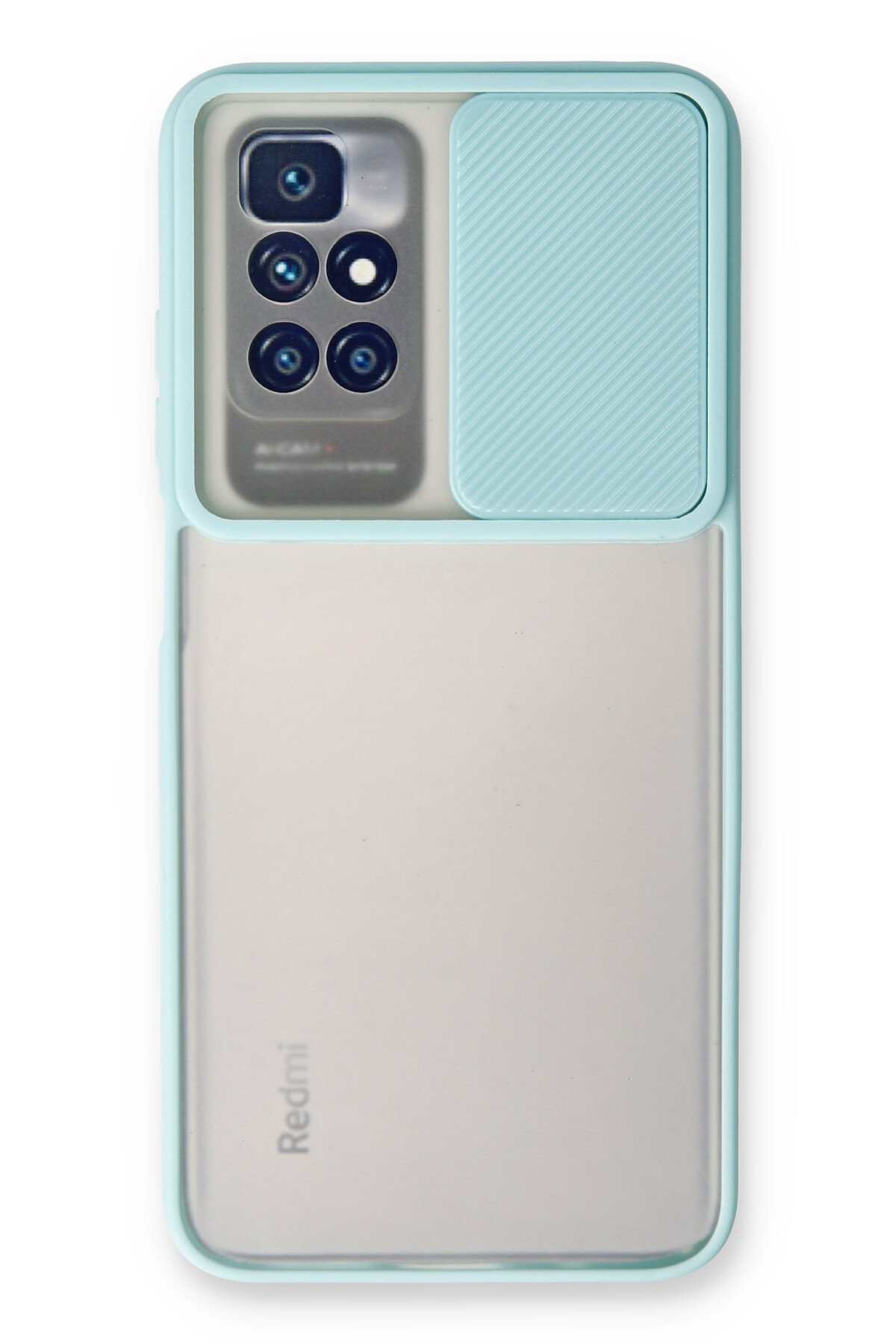 Newface Xiaomi Redmi Note 11 4G Kılıf Nano içi Kadife Silikon - Lacivert