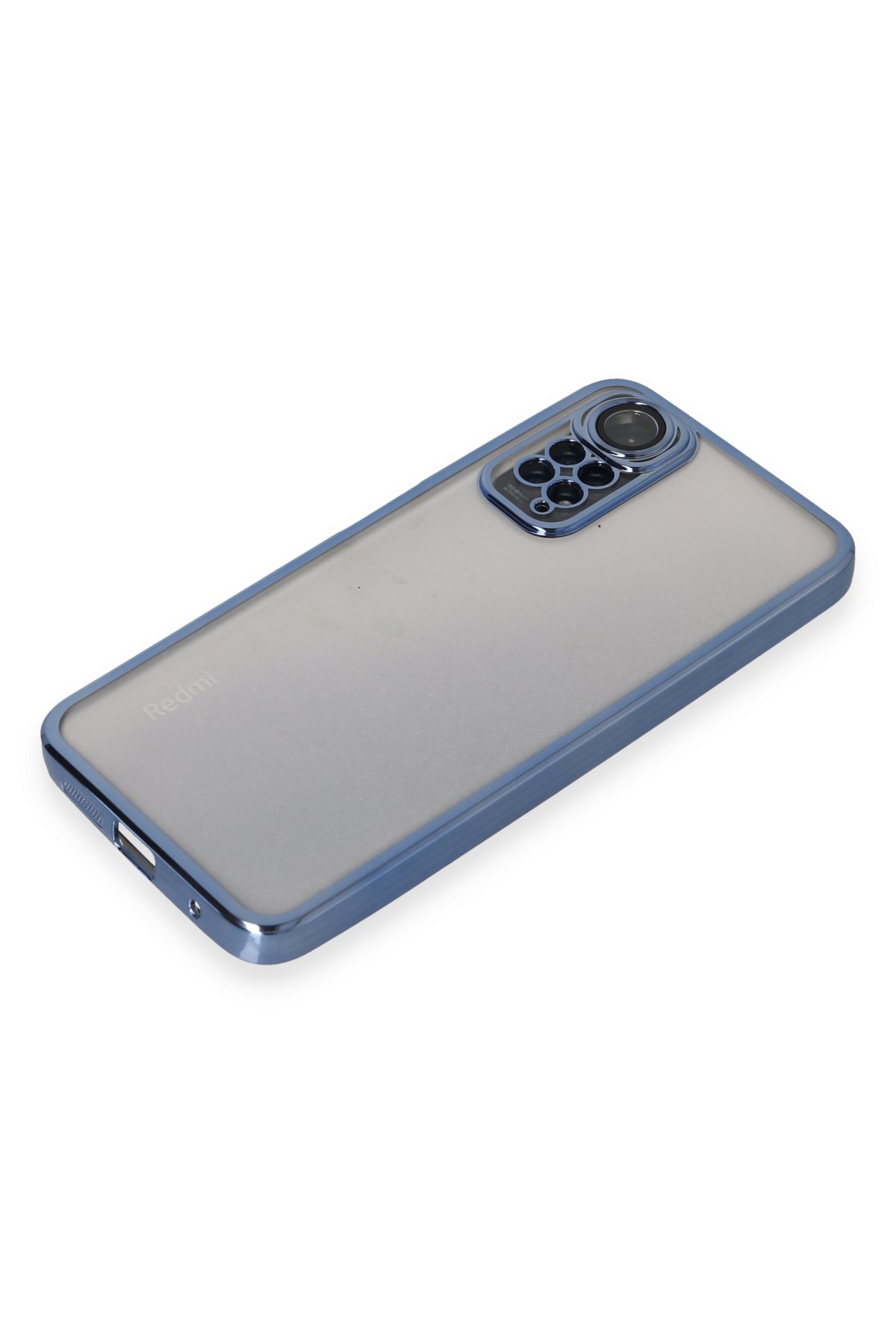 Newface Xiaomi Redmi Note 11 4G Kılıf Nano içi Kadife Silikon - Turuncu