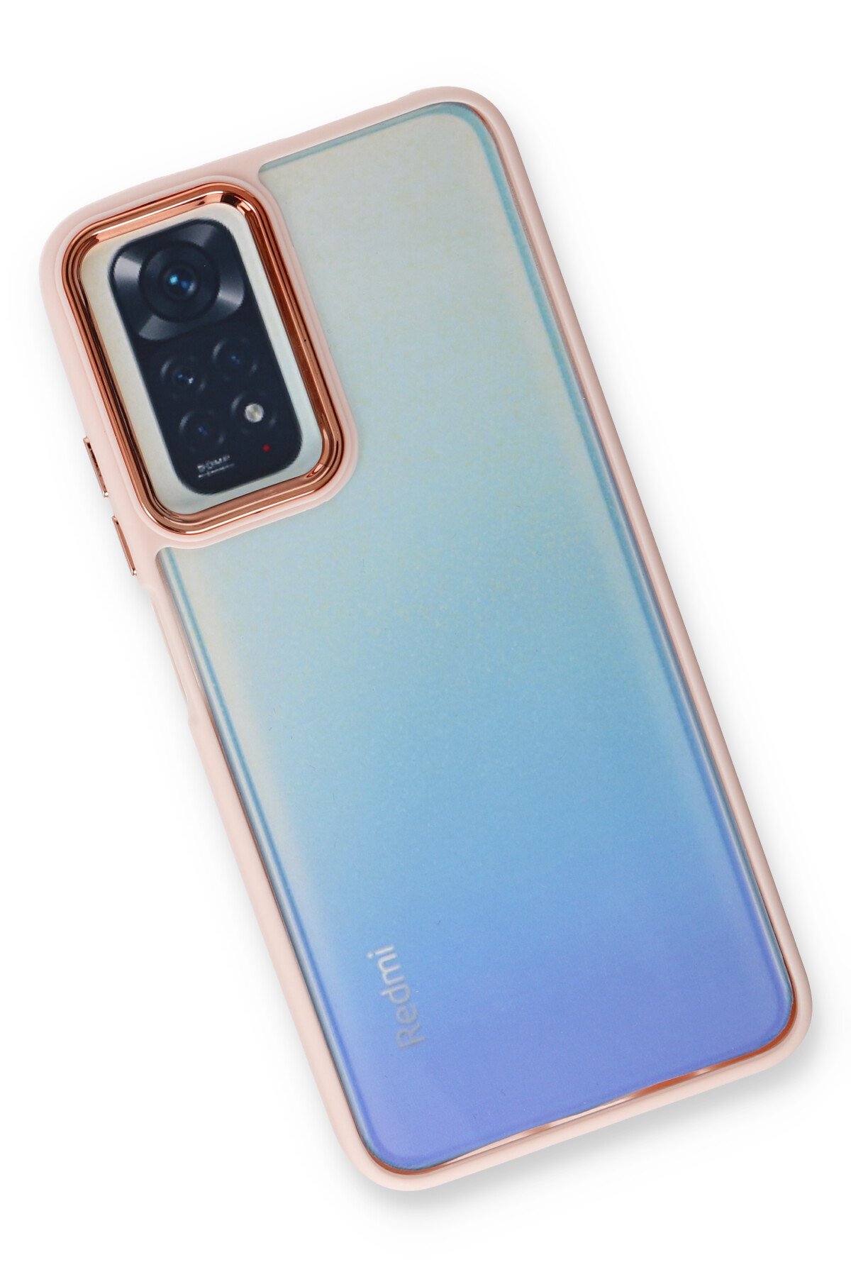 Newface Xiaomi Redmi Note 11 Kılıf Loop Deri Silikon - Kırmızı