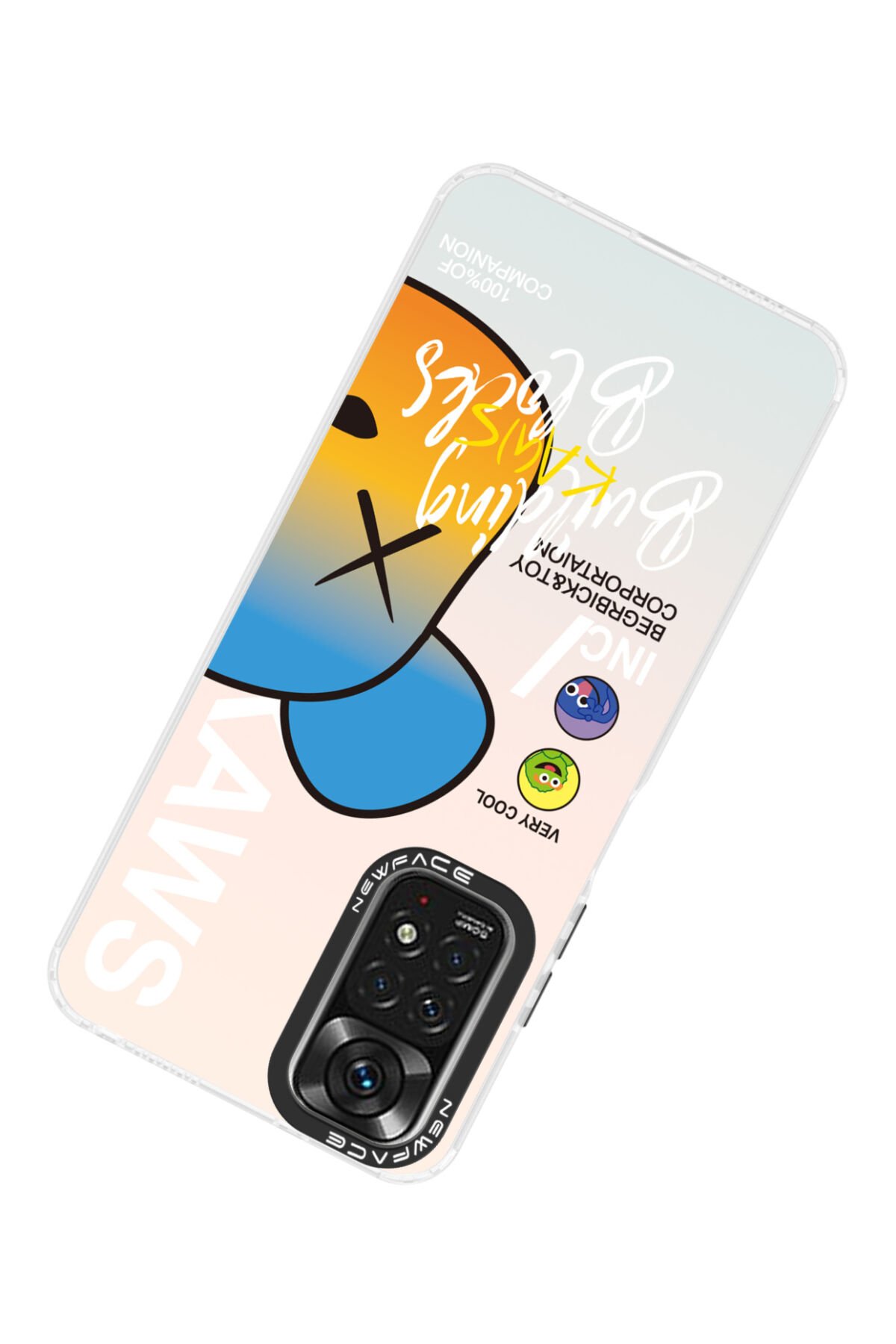 Newface Xiaomi Redmi Note 11 Kılıf Razer Lensli Silikon - Mor