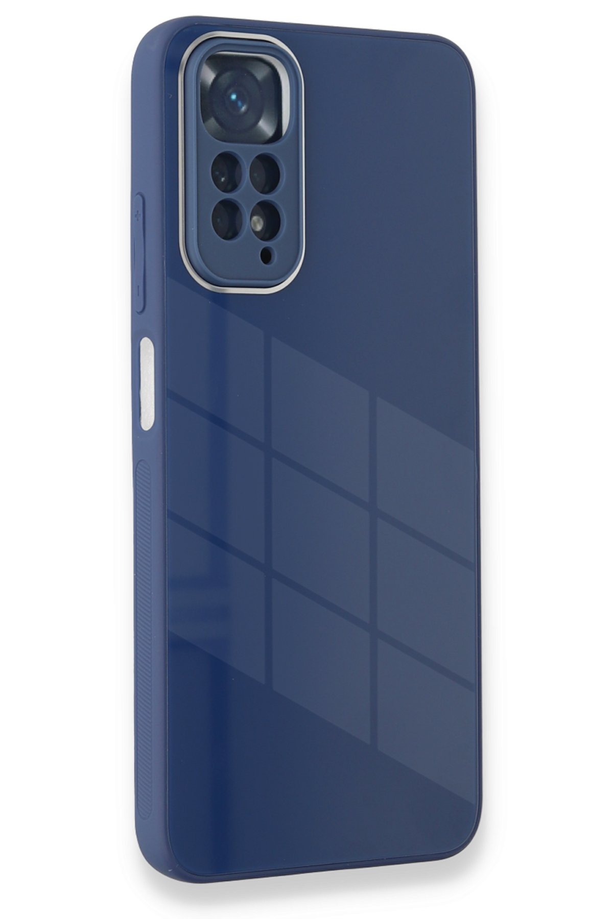 Newface Xiaomi Redmi Note 11 Kılıf Zuma Kartvizitli Yüzüklü Silikon - Pembe