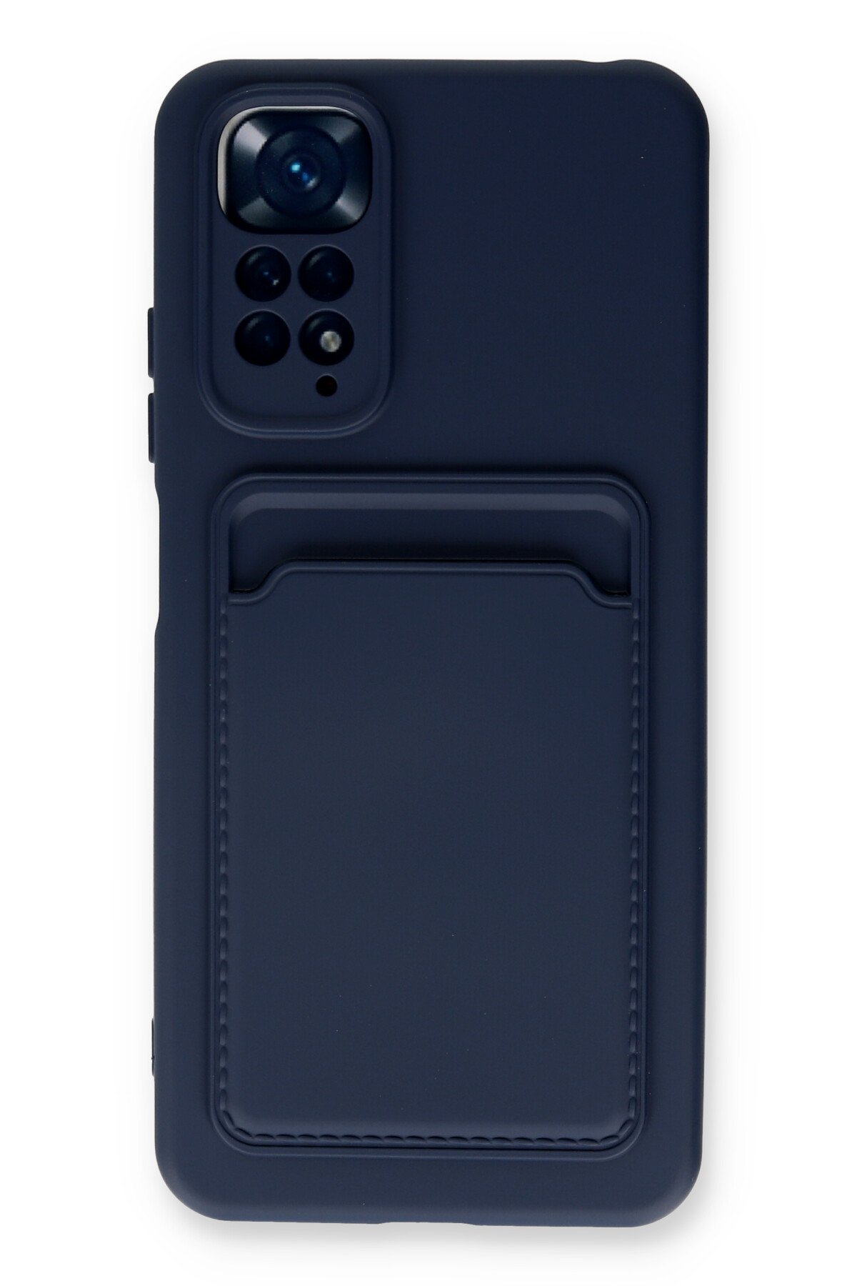 Newface Xiaomi Redmi Note 11 Kılıf Montreal Silikon Kapak - Kırmızı