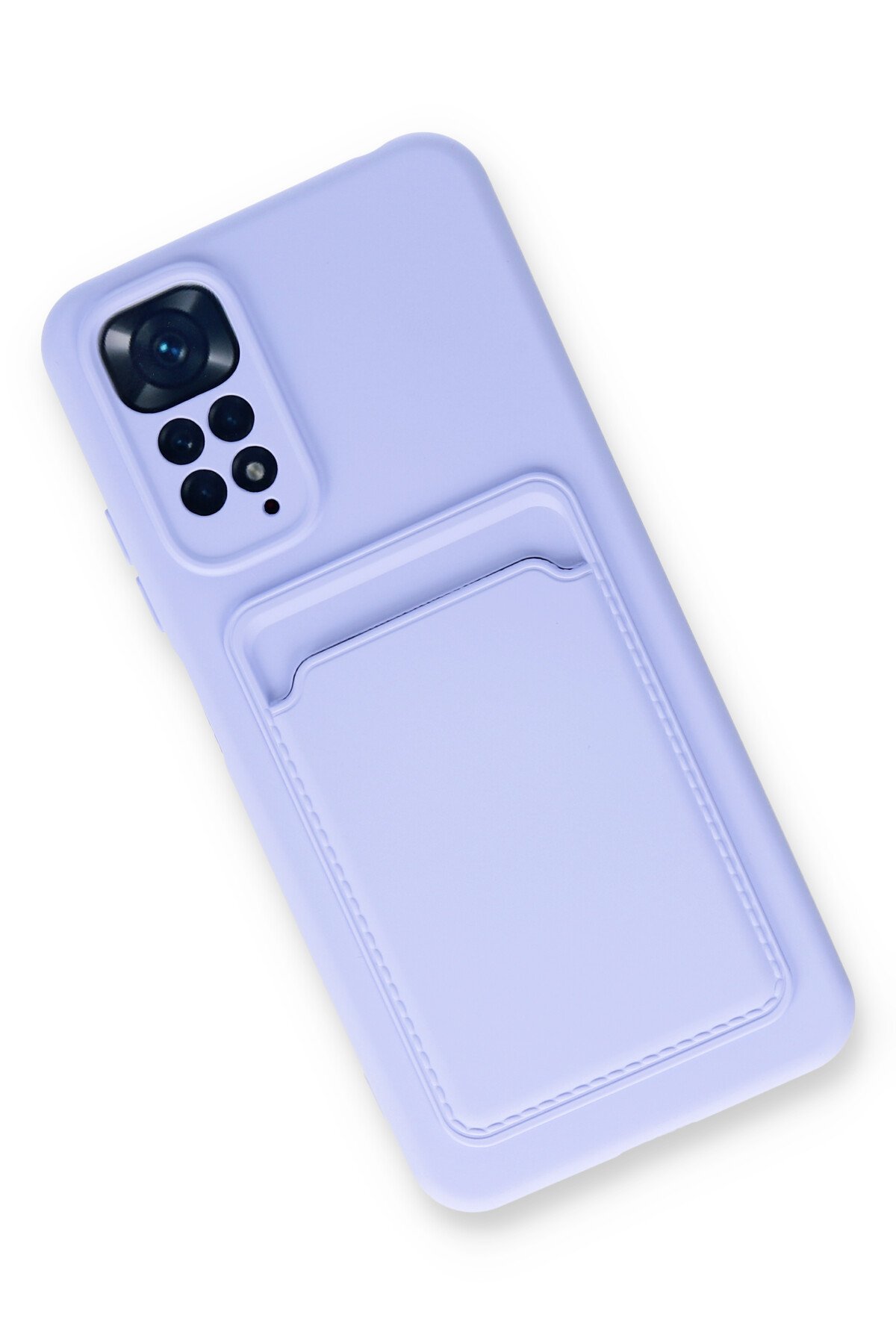 Newface Xiaomi Redmi Note 11 Kılıf Esila Silikon - Beyaz