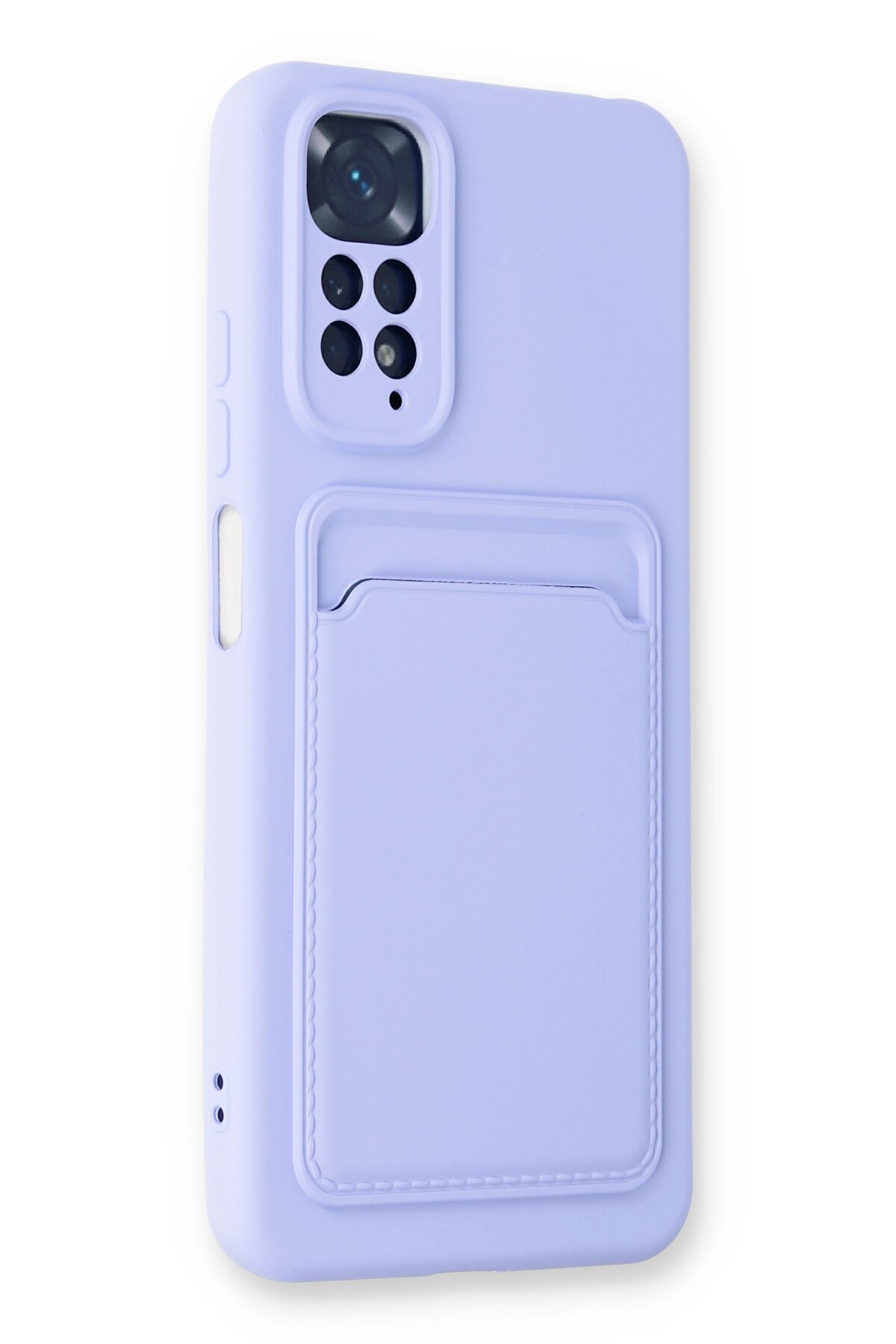 Newface Xiaomi Redmi Note 11 Kılıf Esila Silikon - Beyaz