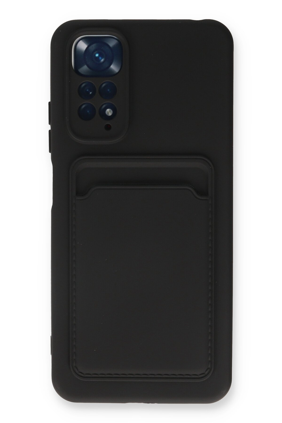 Newface Xiaomi Redmi Note 11 Kılıf Nano içi Kadife Silikon - Turuncu