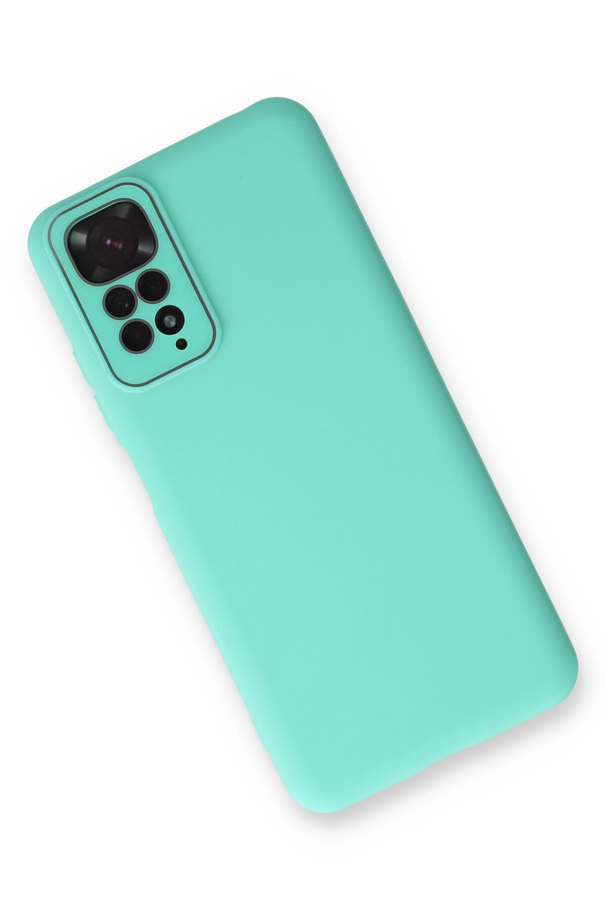 Newface Xiaomi Redmi Note 11 Kılıf Optimum Silikon - Sky Blue