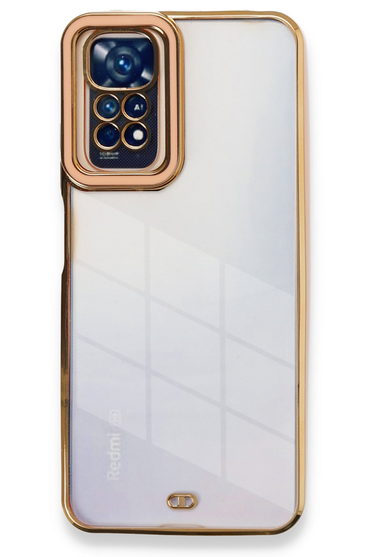 Newface Xiaomi Redmi Note 11 Kılıf Sweet Desenli Silikon Kapak - Açık Mavi