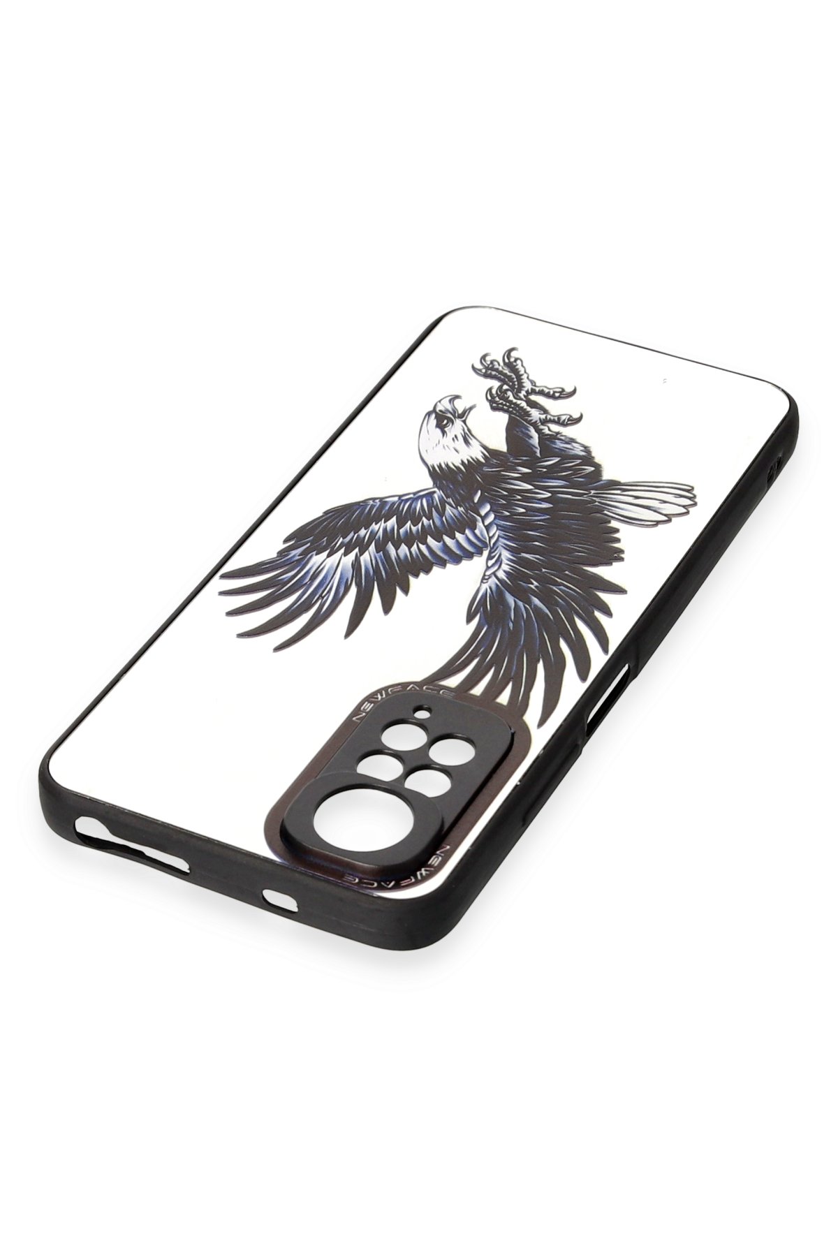 Newface Xiaomi Redmi Note 11 Kılıf Mega Standlı Silikon - Gold