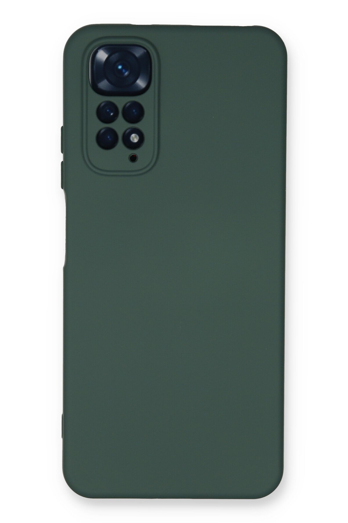 Newface Xiaomi Redmi Note 11 Kılıf Razer Lensli Silikon - Açık Mavi