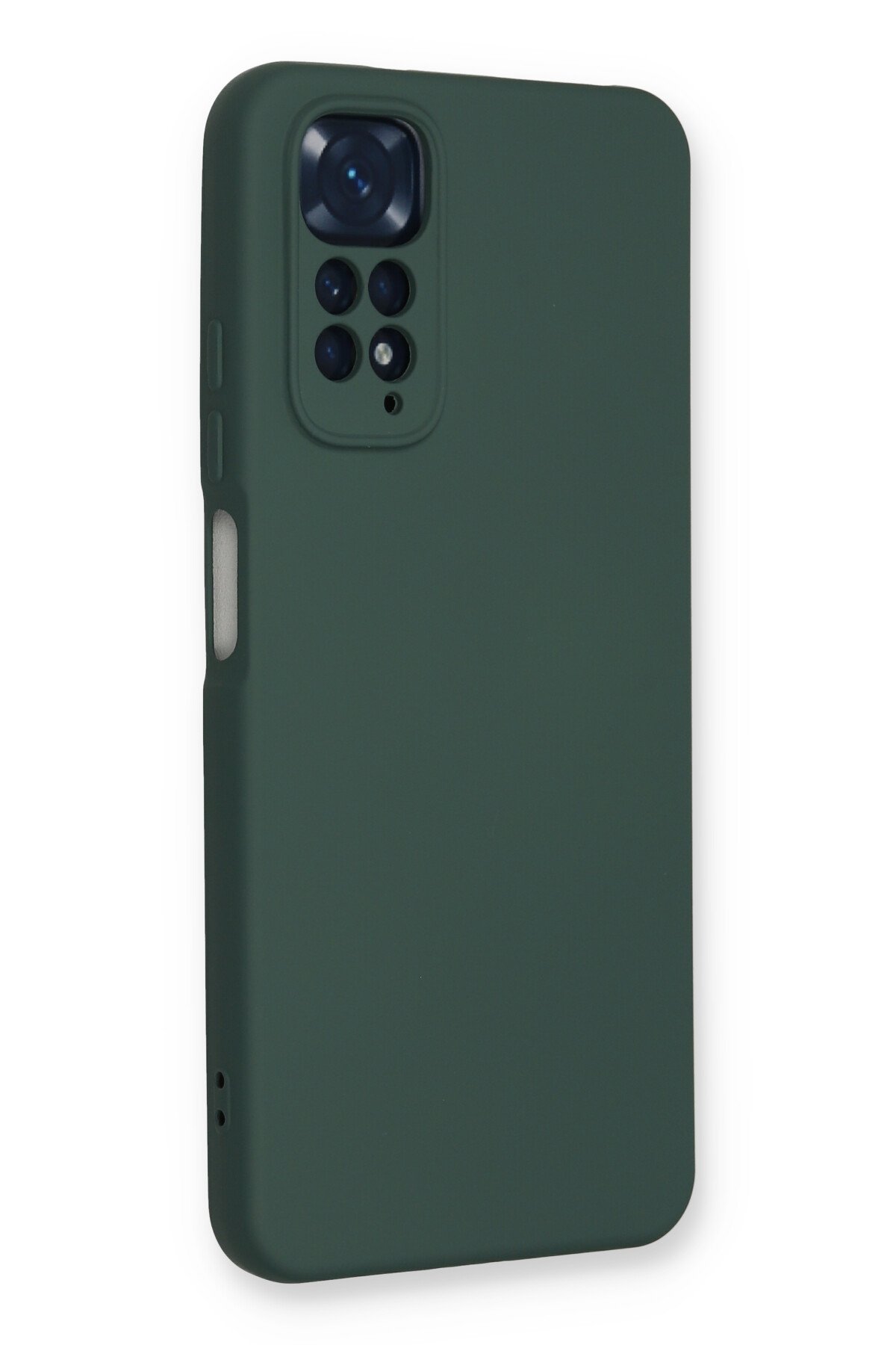 Newface Xiaomi Redmi Note 11 Kılıf Razer Lensli Silikon - Açık Mavi