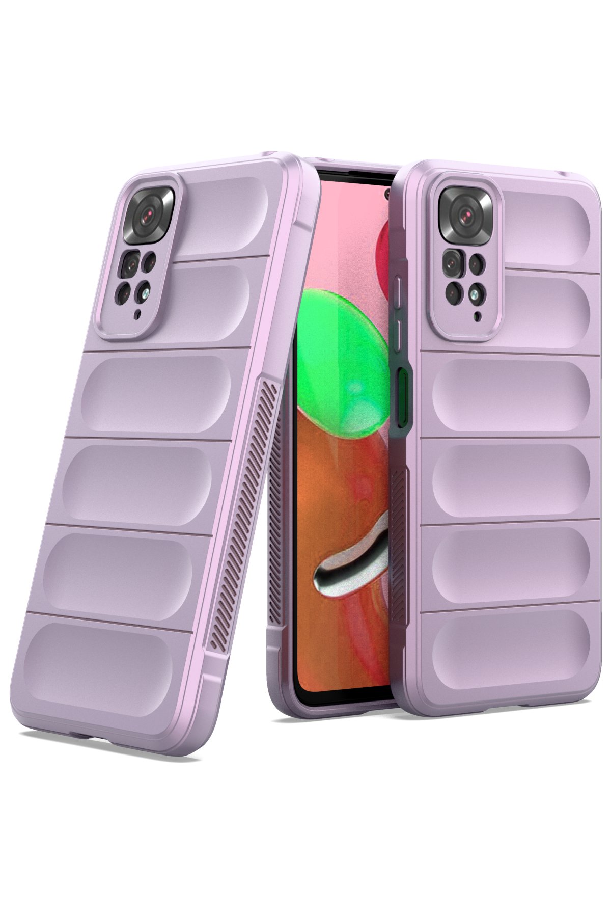 Newface Xiaomi Redmi Note 11 Kılıf Elegant Kapak - Titan Gri