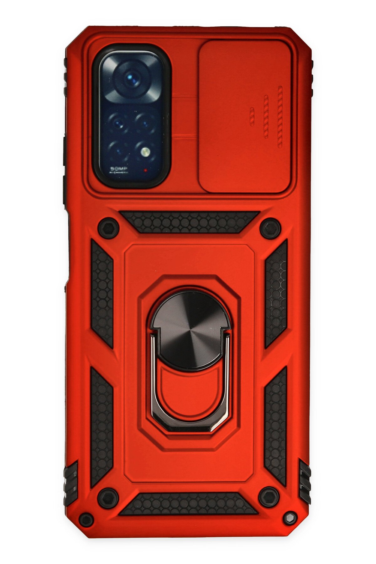 Newface Xiaomi Redmi Note 11 Kılıf Elegant Kapak - Pudra