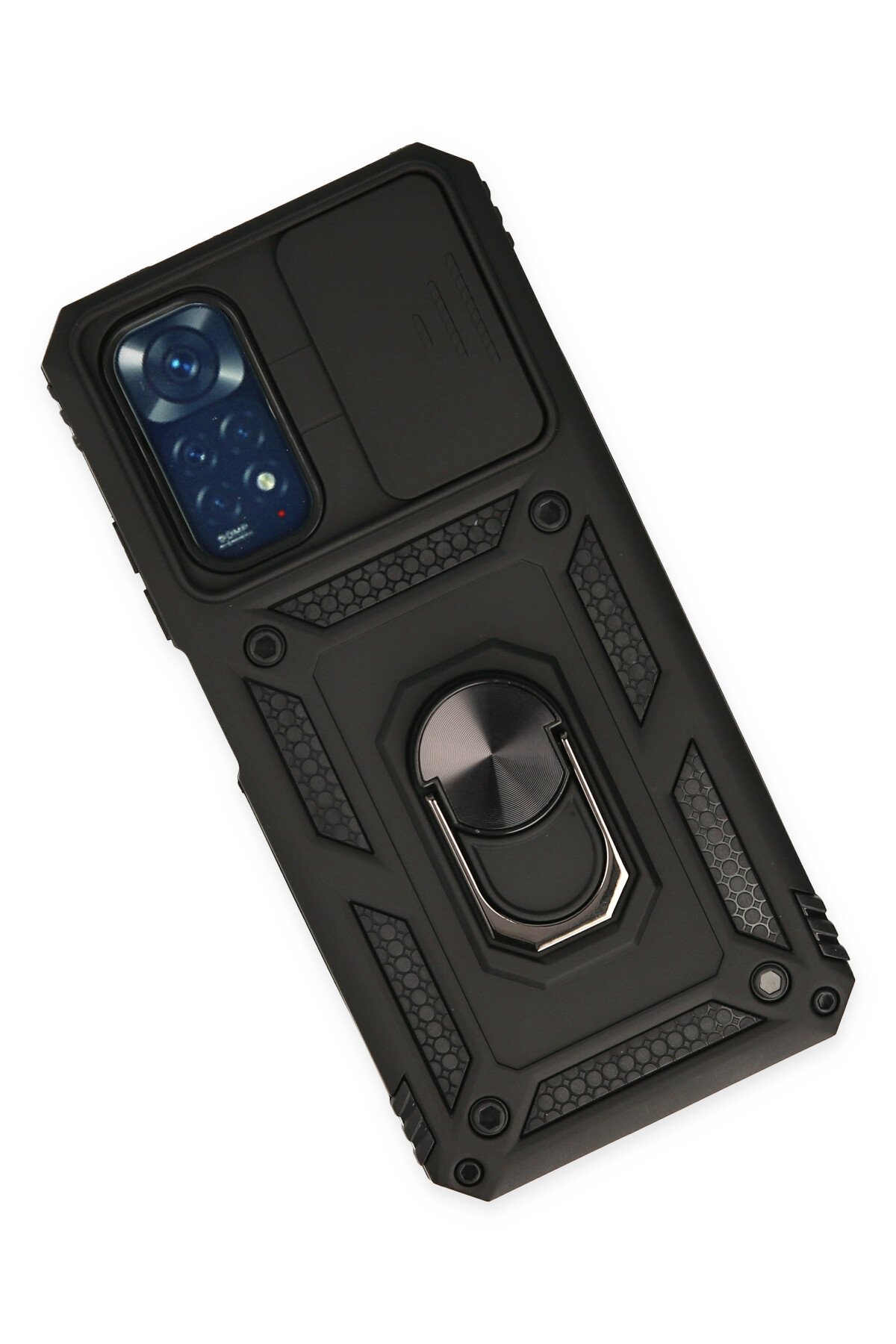 Newface Xiaomi Redmi Note 11 Kılıf Nano içi Kadife Silikon - Turuncu