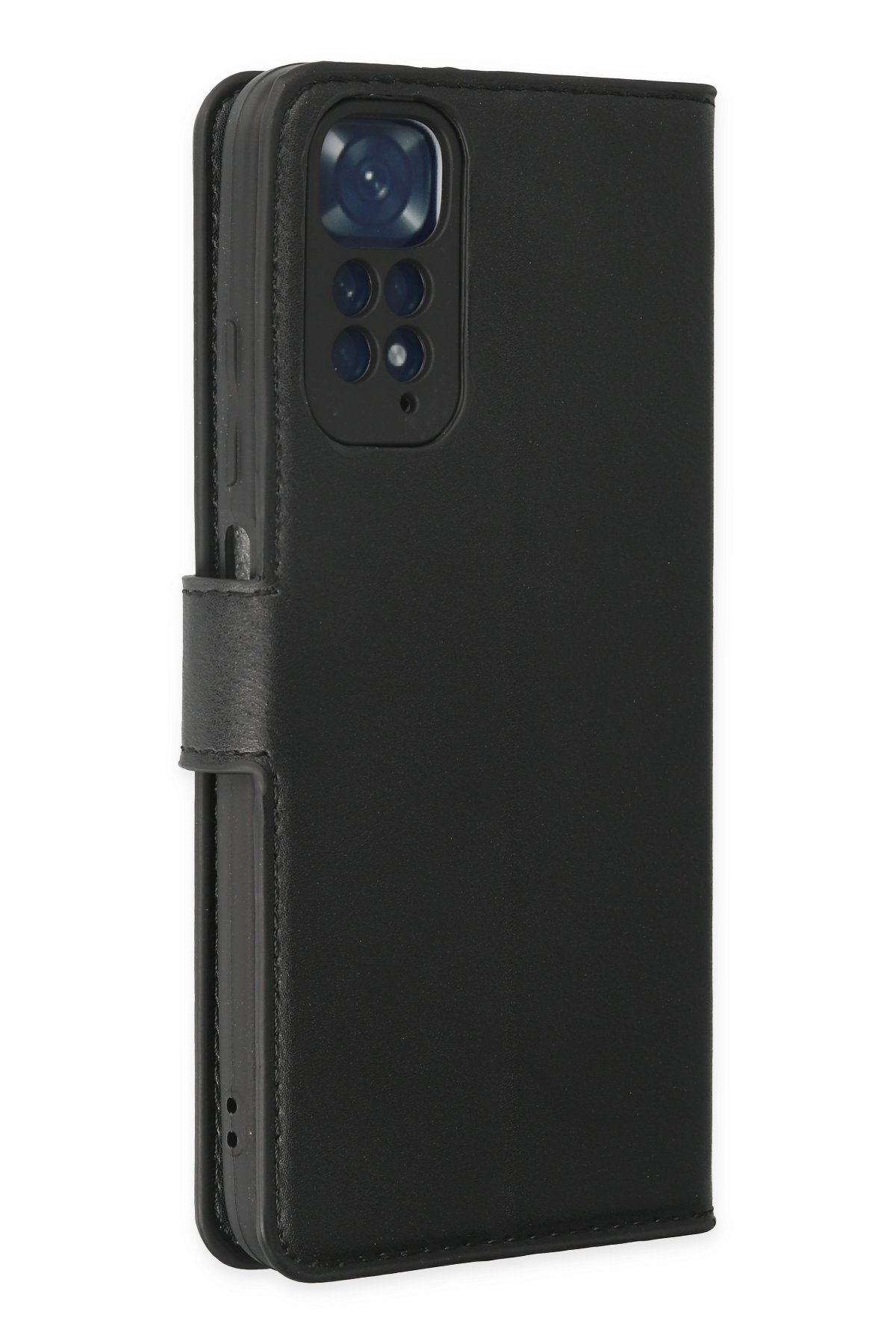 Newface Xiaomi Redmi Note 11 Kılıf Sofya Yüzüklü Silikon Kapak - Rose