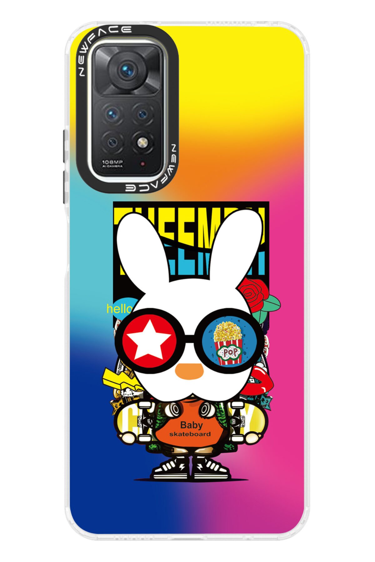 Newface Xiaomi Redmi Note 11 Pro Kılıf Flip Cover - Siyah