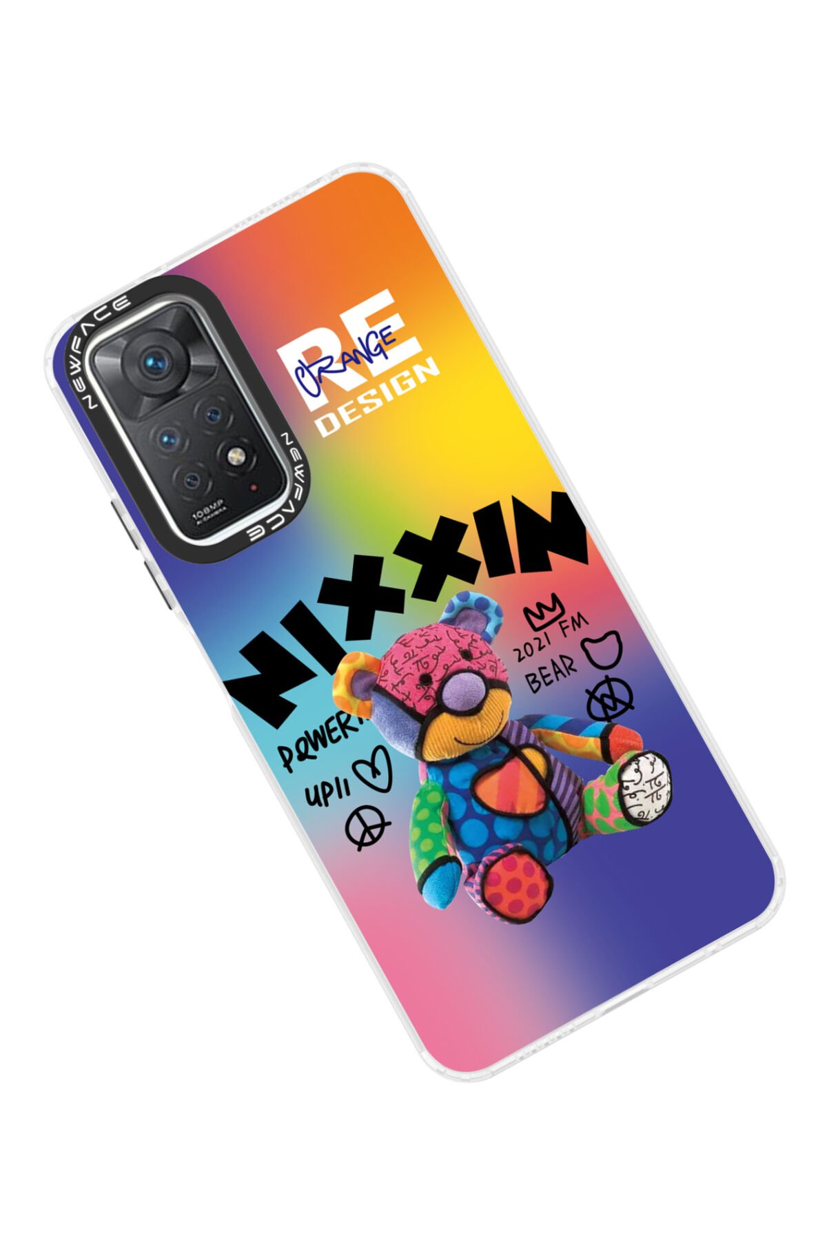 Newface Xiaomi Redmi Note 11 Pro Kılıf Estoril Desenli Kapak - Estoril - 13