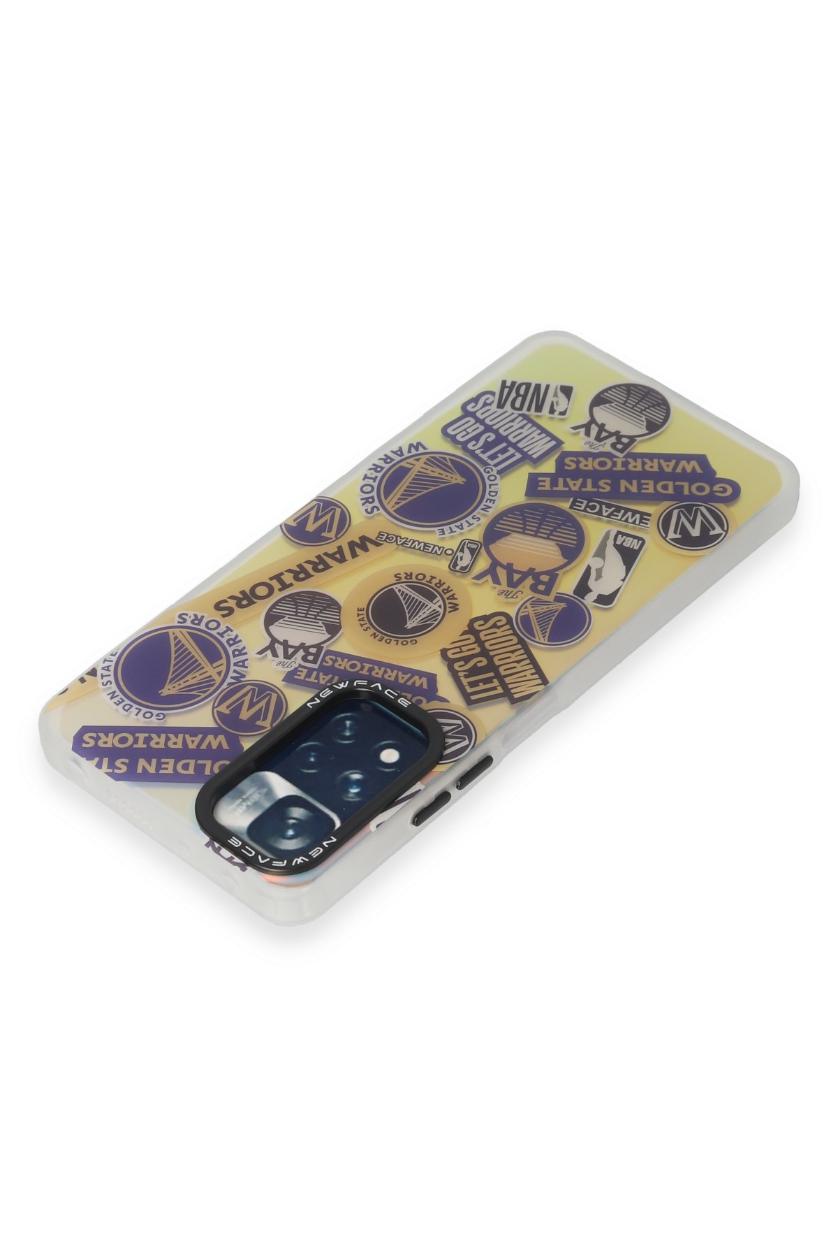 Newface Xiaomi Redmi Note 11 Pro Kılıf Sweet Desenli Silikon Kapak - Sarı