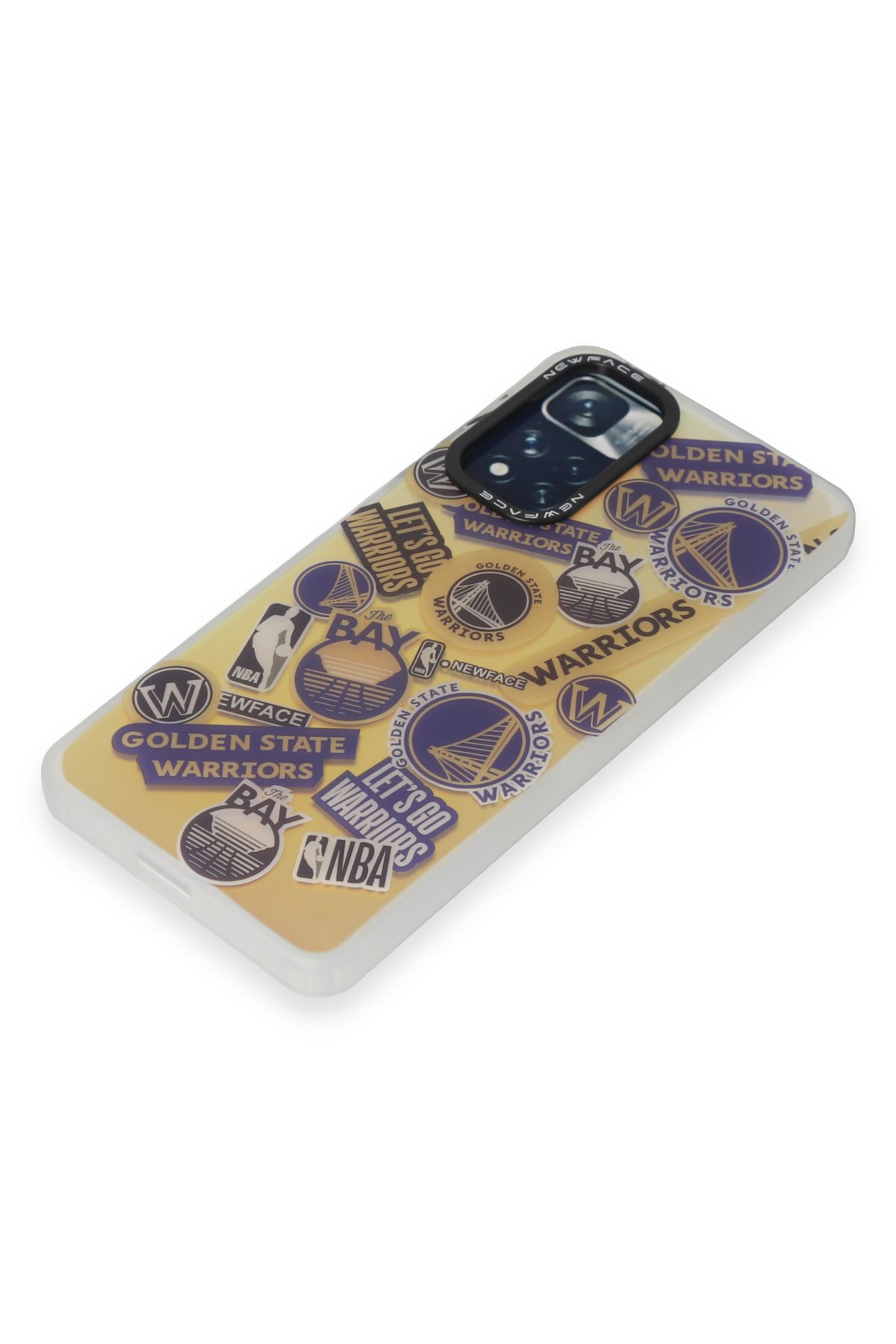 Newface Xiaomi Redmi Note 11 Pro Kılıf Sweet Desenli Silikon Kapak - Sarı