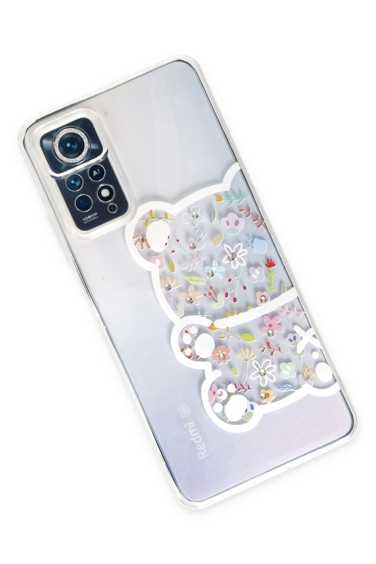 Newface Xiaomi Redmi Note 11 Pro Kılıf Razer Lensli Silikon - Yeşil