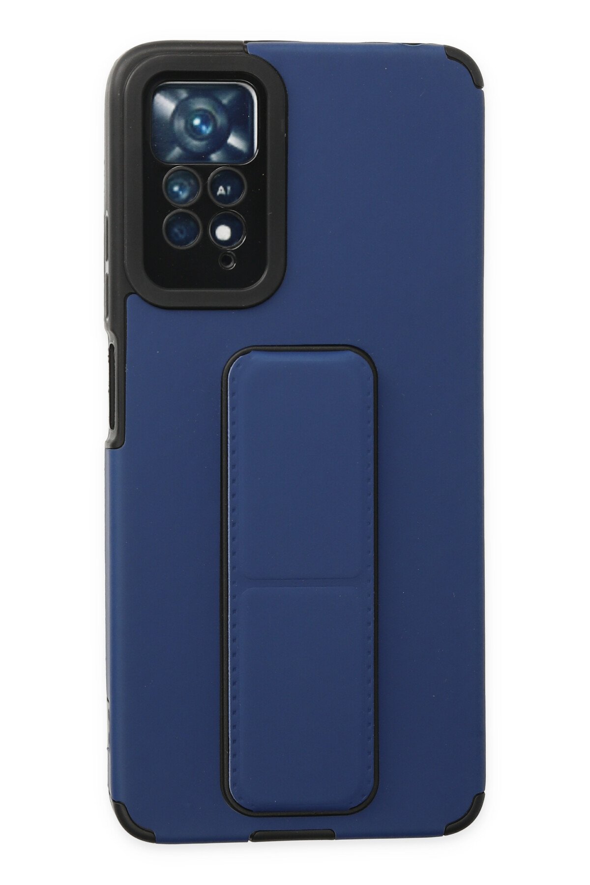 Newface Xiaomi Redmi Note 11 Pro Kılıf Aras Deri Kapak - Kırmızı