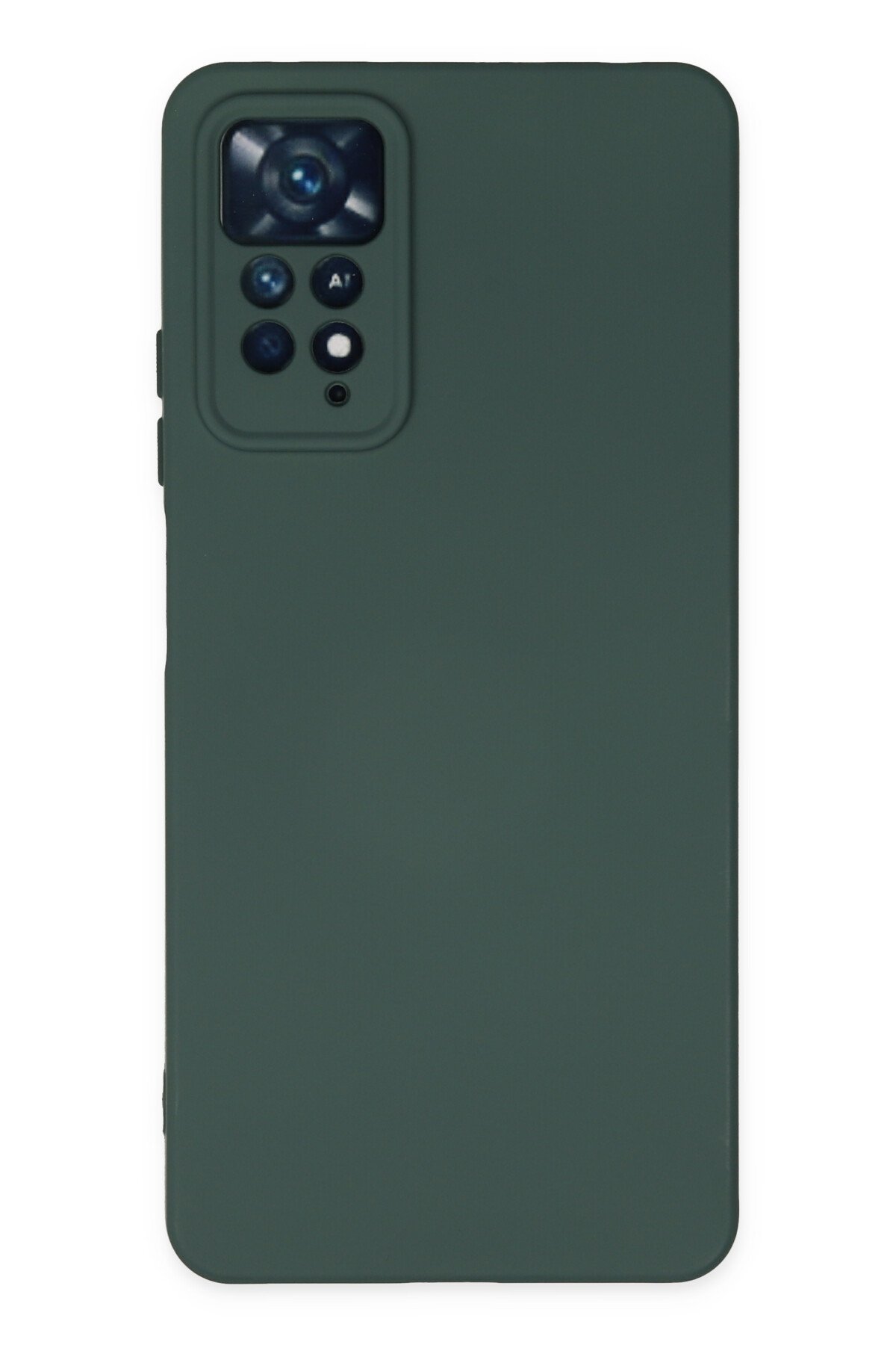 Newface Xiaomi Redmi Note 11 Pro Kılıf Nano içi Kadife Silikon - Gri