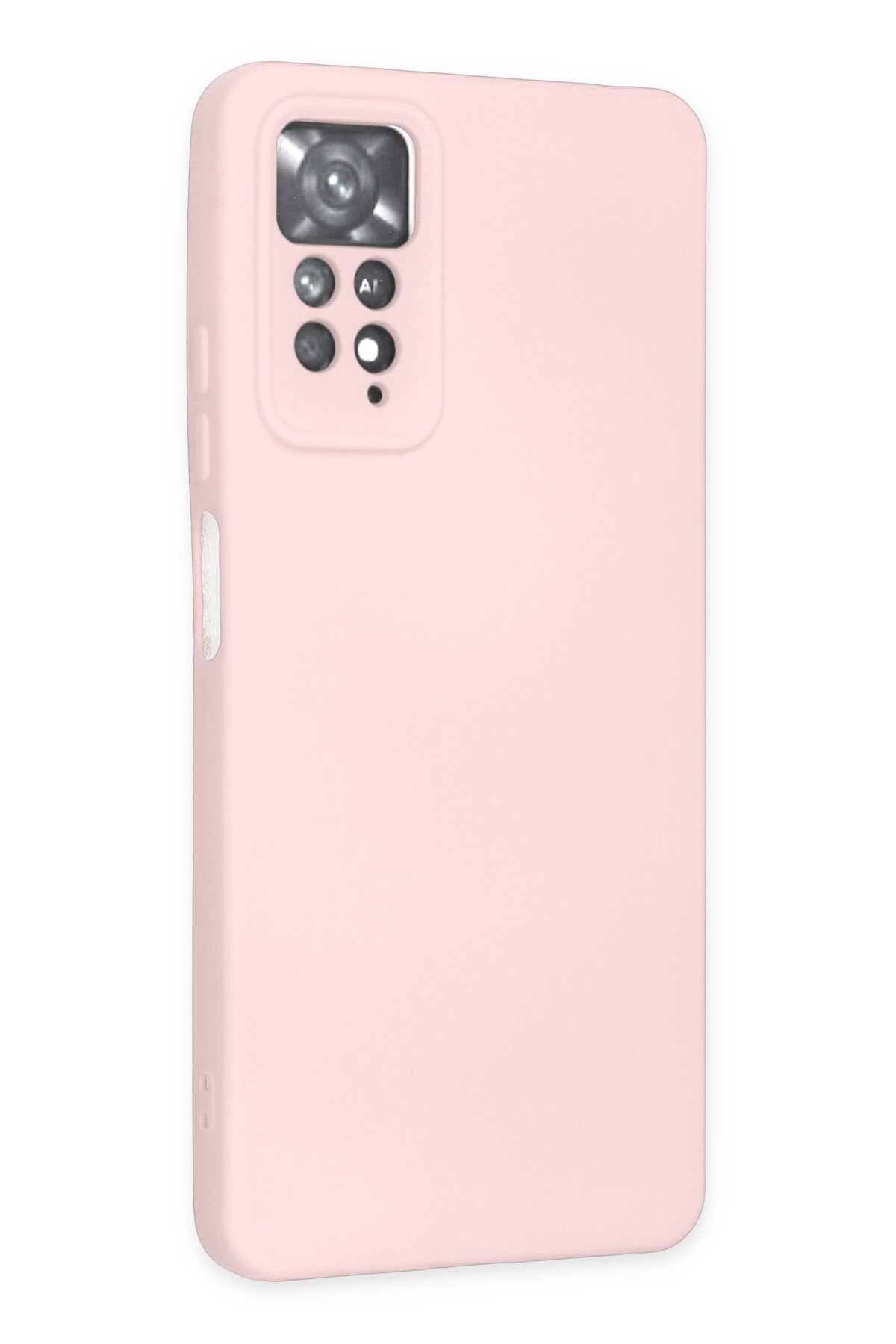 Newface Xiaomi Redmi Note 11 Pro Kılıf Kelvin Kartvizitli Silikon - Kırmızı