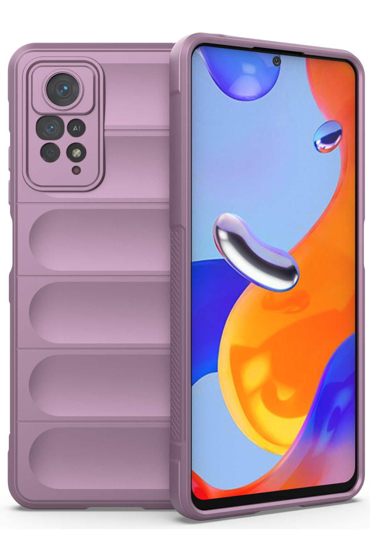 Newface Xiaomi Redmi Note 11 Pro Kılıf Platin Silikon - Lacivert