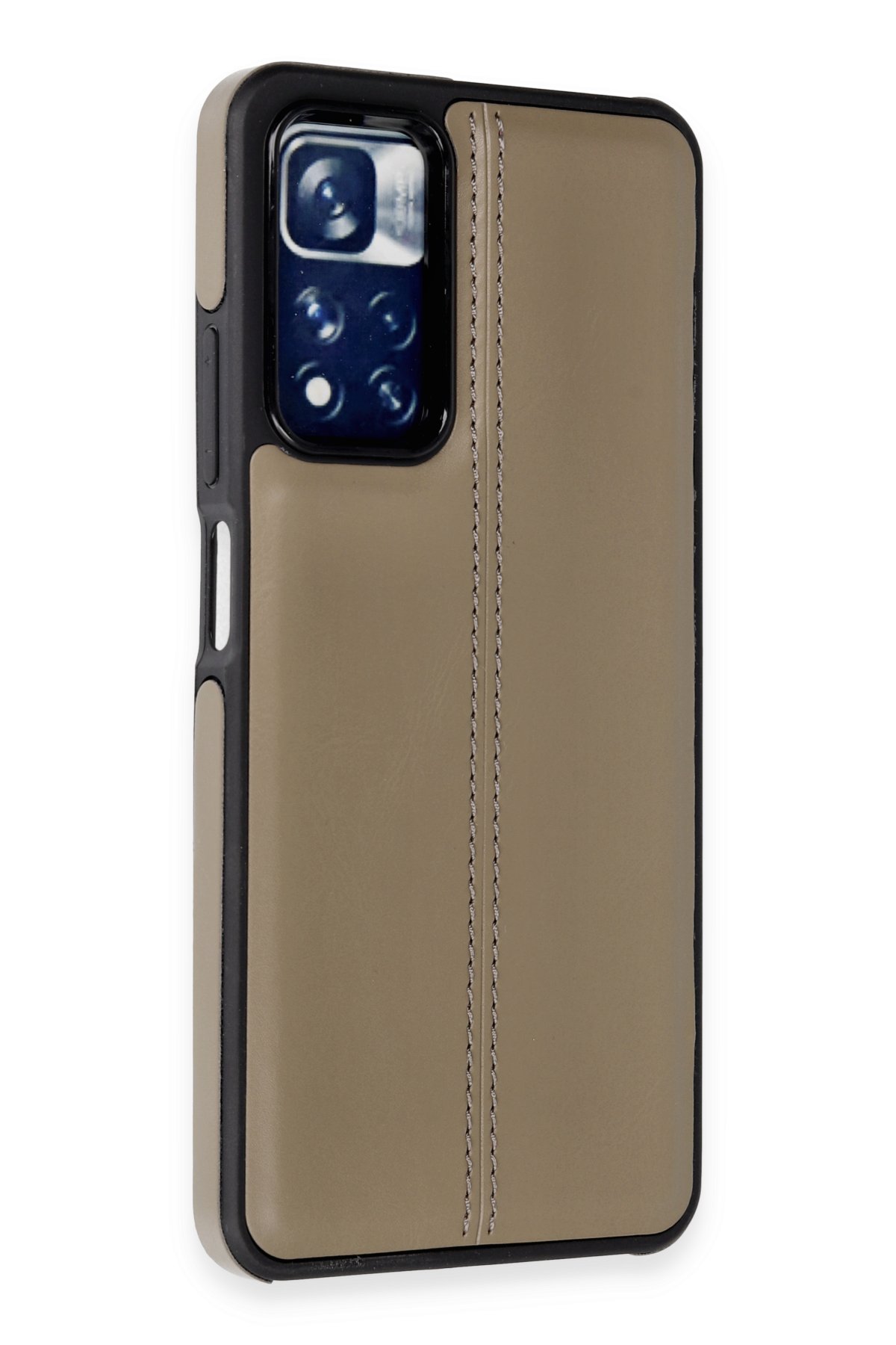 Newface Xiaomi Redmi Note 11 Pro Kılıf Zuma Kartvizitli Yüzüklü Silikon - Siyah