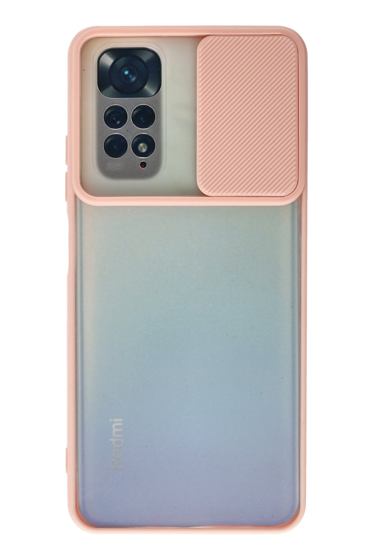 Newface Xiaomi Redmi Note 11 Pro Kılıf Nano içi Kadife Silikon - Siyah