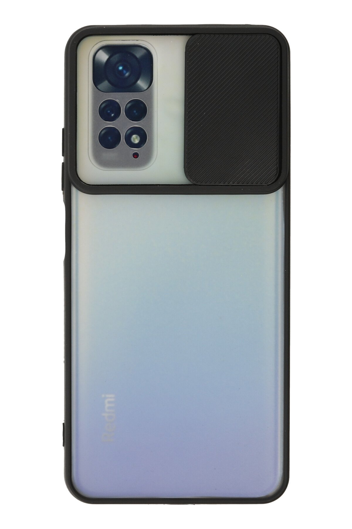 Newface Xiaomi Redmi Note 11 Pro Kılıf Liva Lens Silikon - Siyah