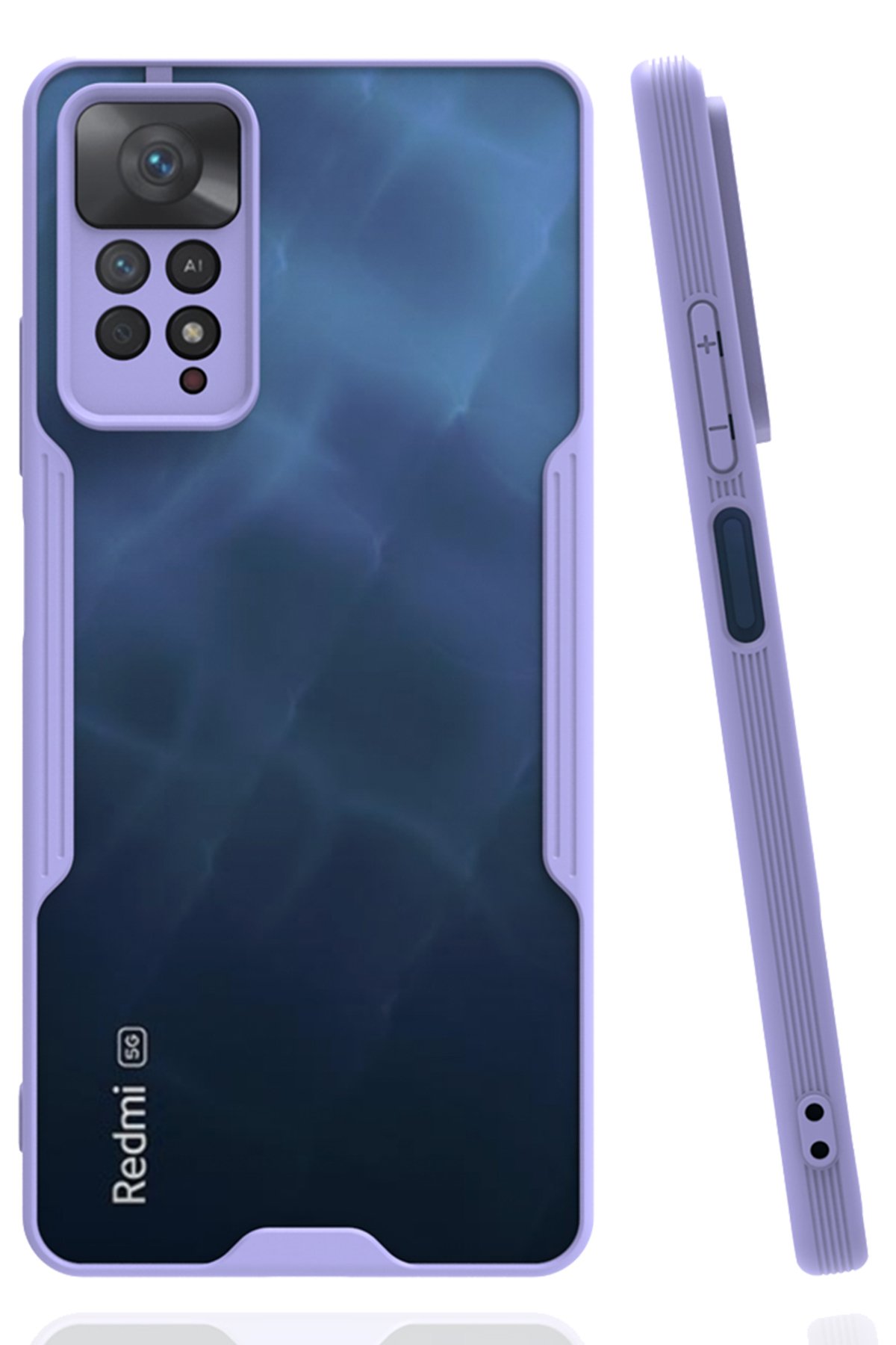 Newface Xiaomi Redmi Note 11 Pro Kılıf Nano içi Kadife Silikon - Gri