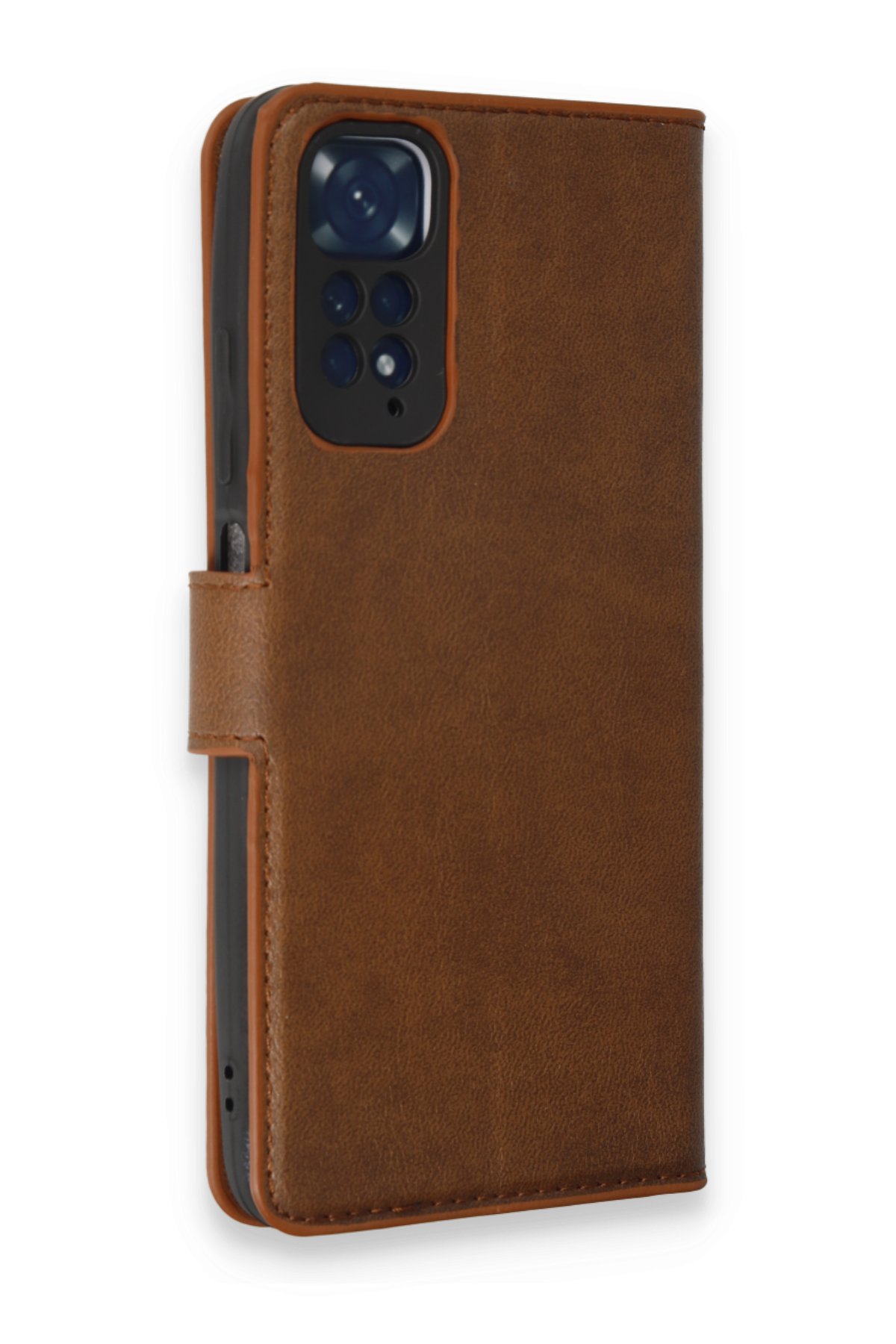 Newface Xiaomi Redmi Note 11 Pro Kılıf Kelvin Kartvizitli Silikon - Kırmızı