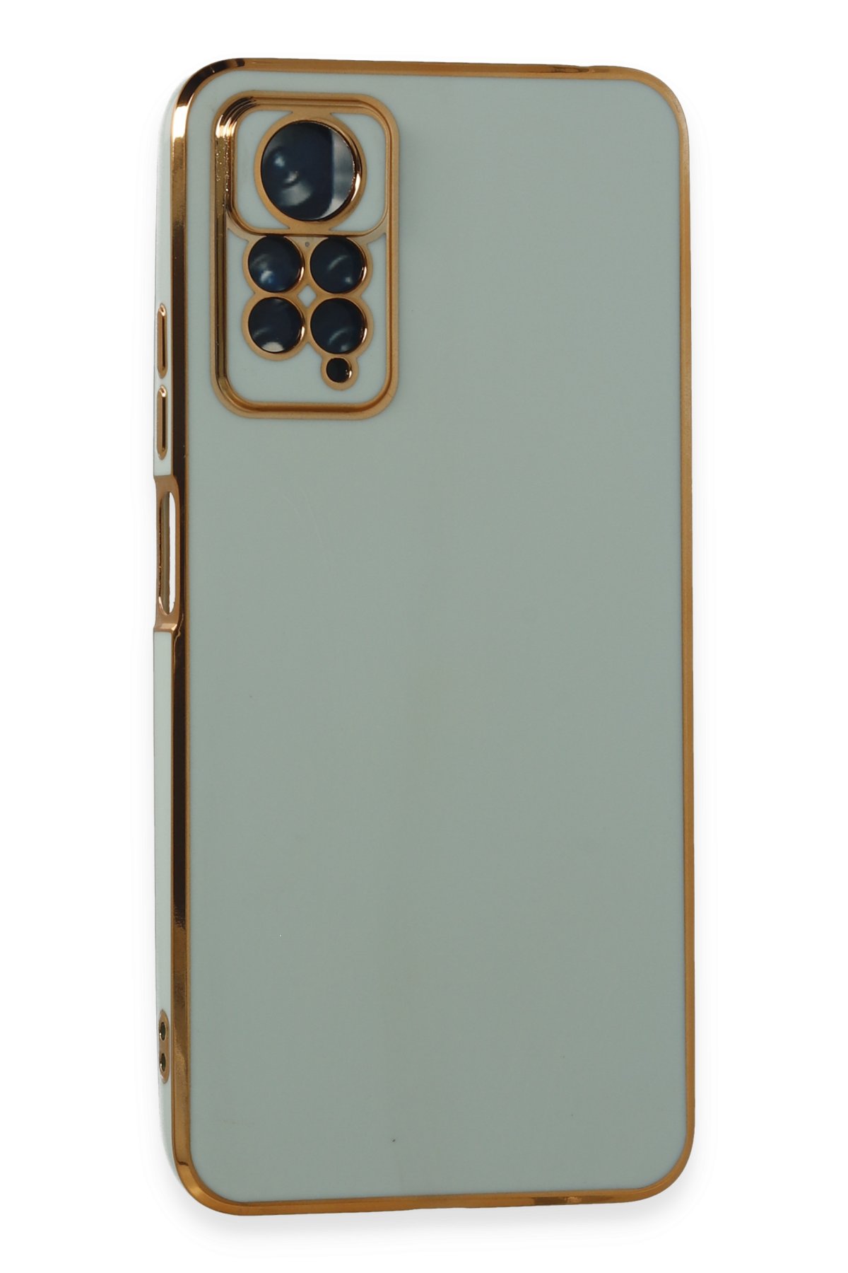 Newface Xiaomi Redmi Note 11 Pro Kılıf Joy Lens Standlı Kapak - Kırmızı