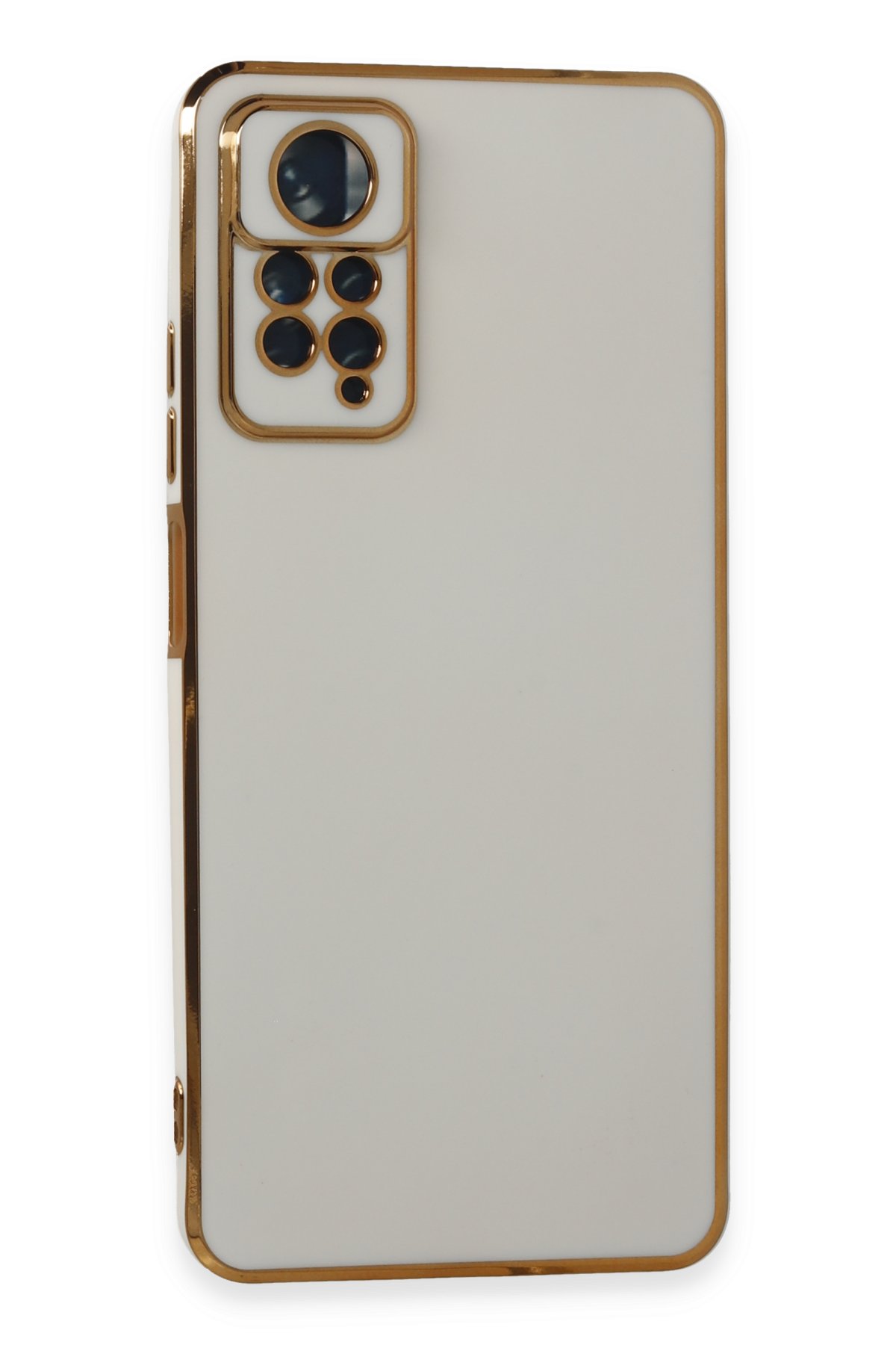 Newface Xiaomi Redmi Note 11 Pro Kılıf Nano içi Kadife Silikon - Pudra