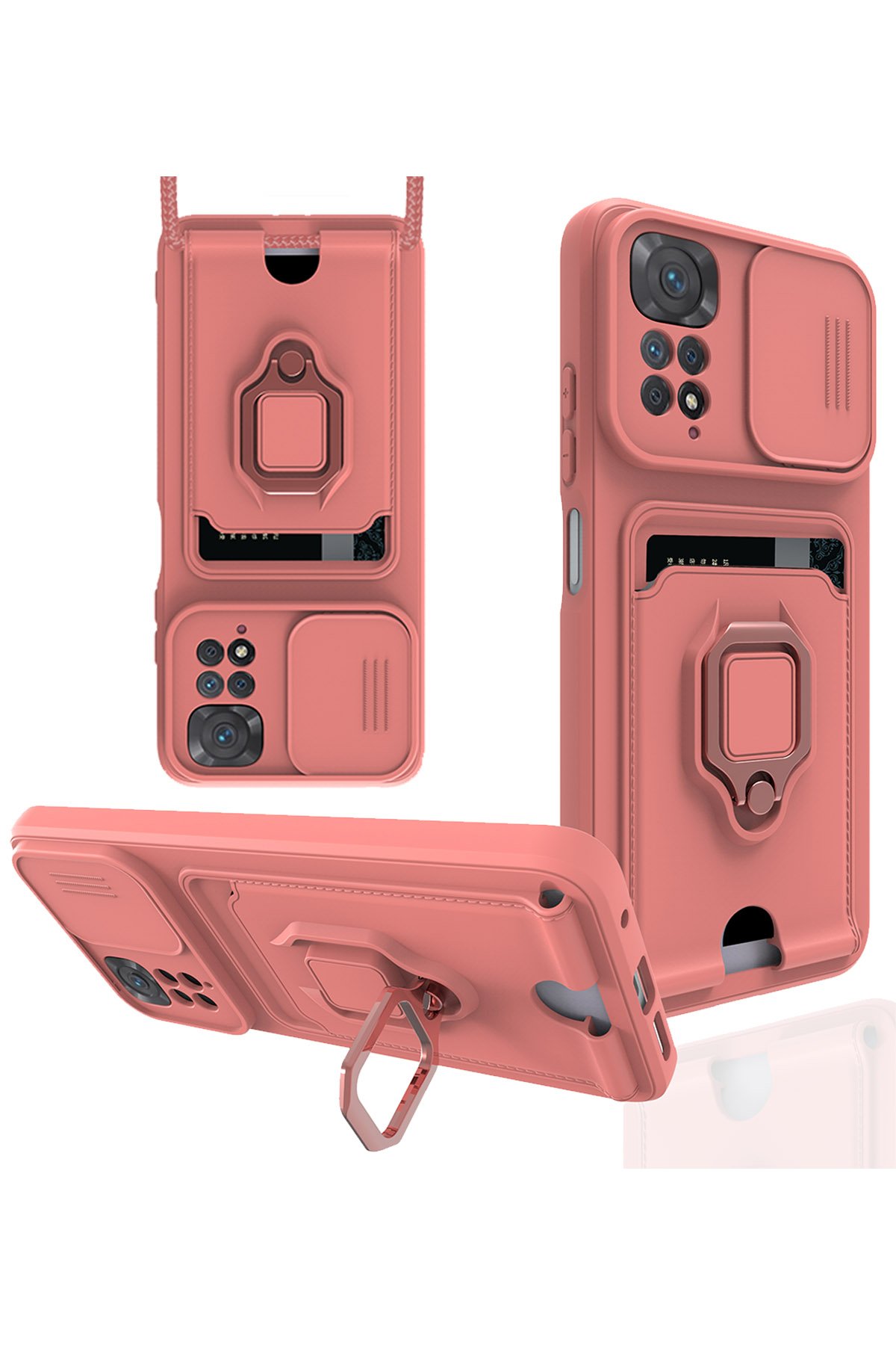 Newface Xiaomi Redmi Note 11 Pro Kılıf Ozzi Kapak - Lacivert