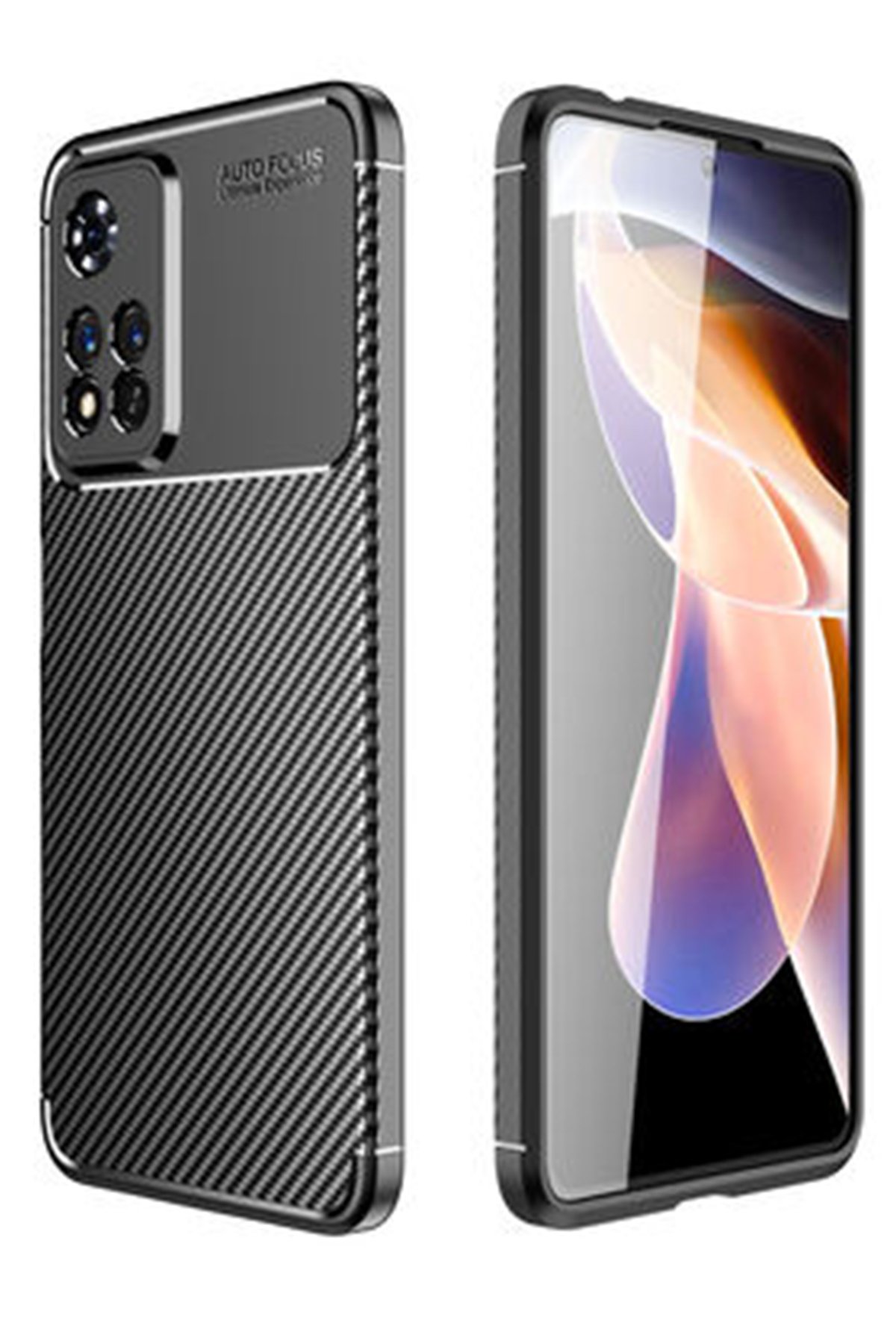 Newface Xiaomi Redmi Note 11 Pro Plus 5G Kılıf Palm Buzlu Kamera Sürgülü Silikon - Pembe