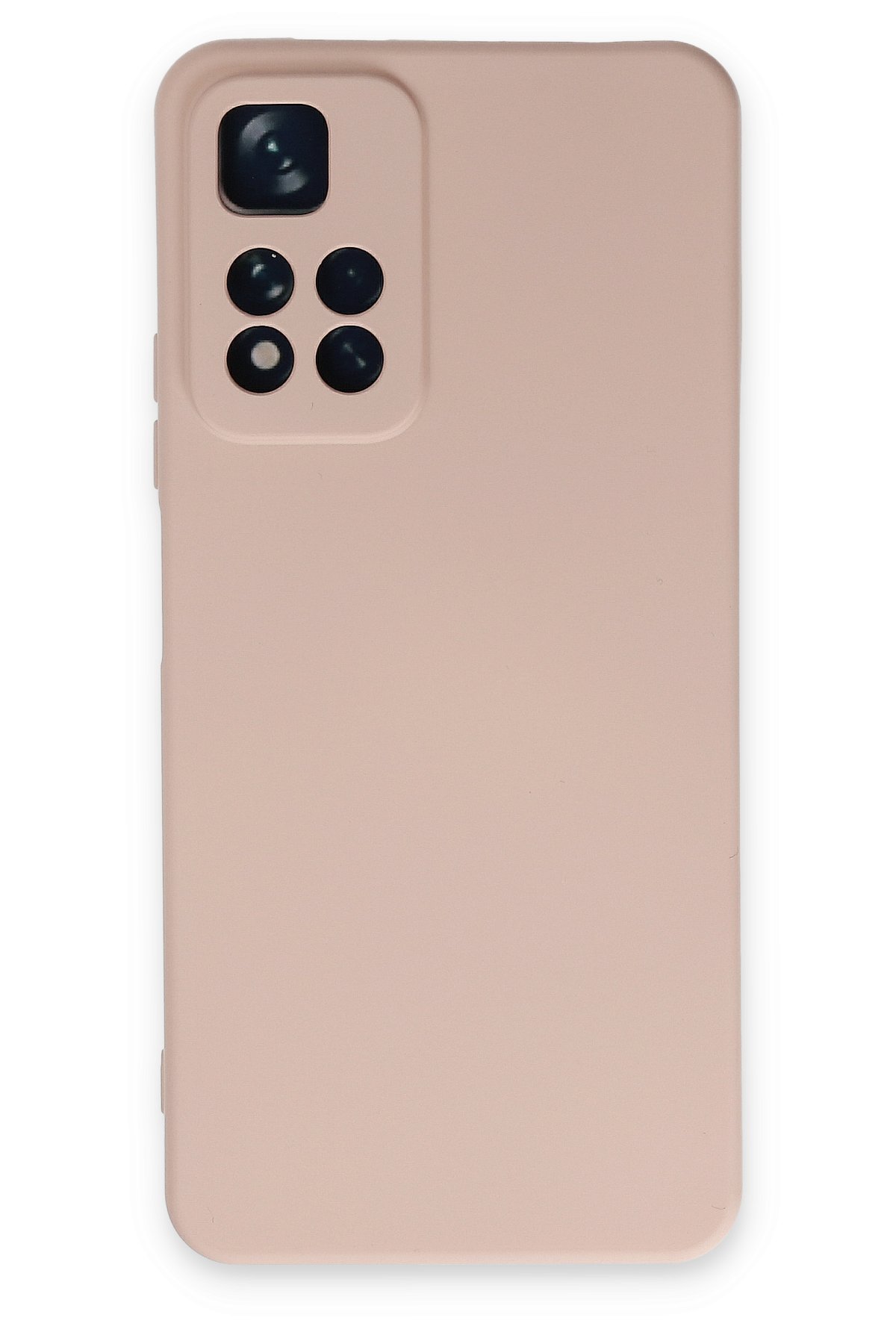 Newface Xiaomi Redmi Note 11 Pro Plus 5G Kılıf Palm Buzlu Kamera Sürgülü Silikon - Sarı