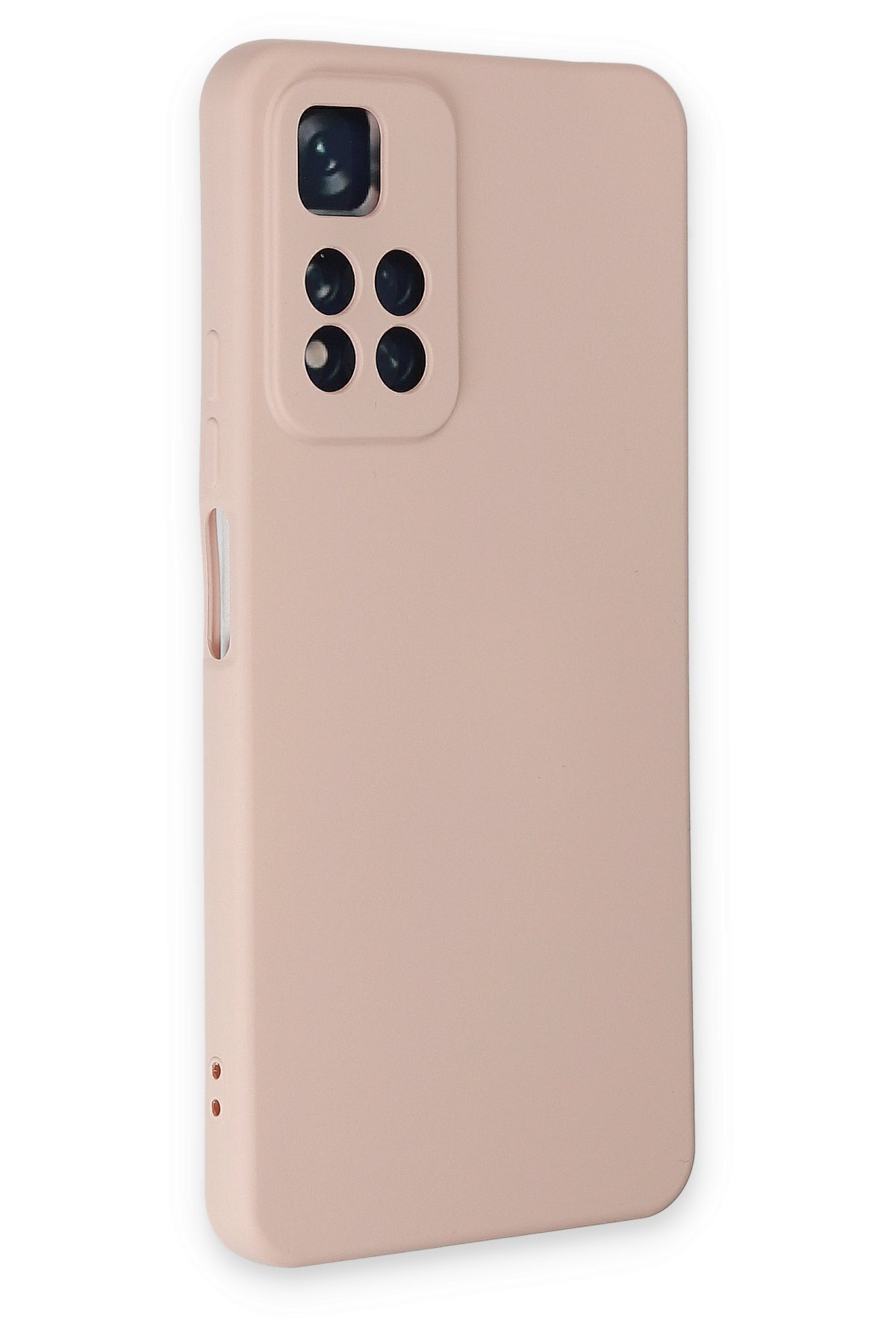Newface Xiaomi Redmi Note 11 Pro Plus 5G Kılıf Palm Buzlu Kamera Sürgülü Silikon - Sarı