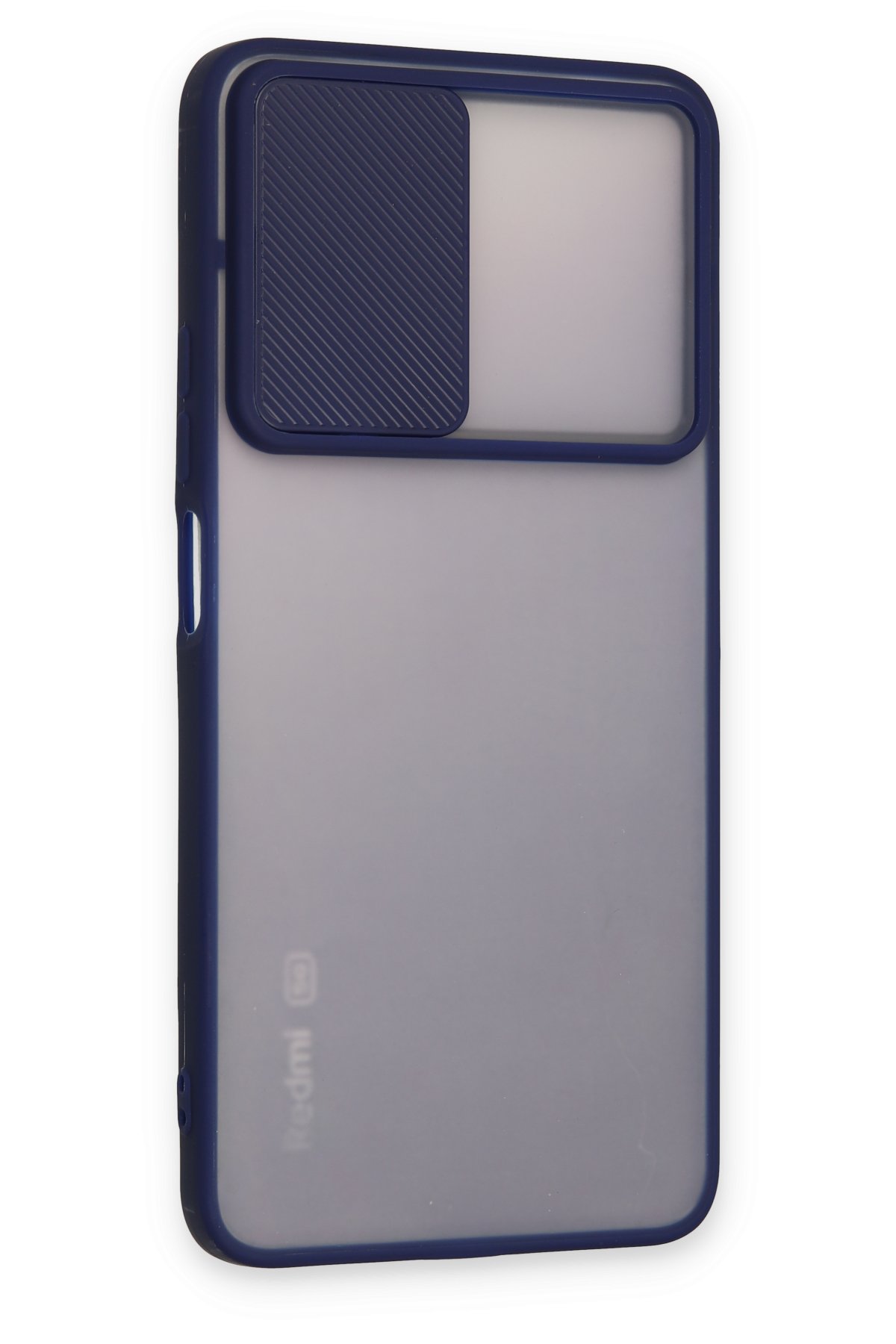 Newface Xiaomi Redmi Note 11 Pro Plus 5G Kılıf Palm Buzlu Kamera Sürgülü Silikon - Siyah