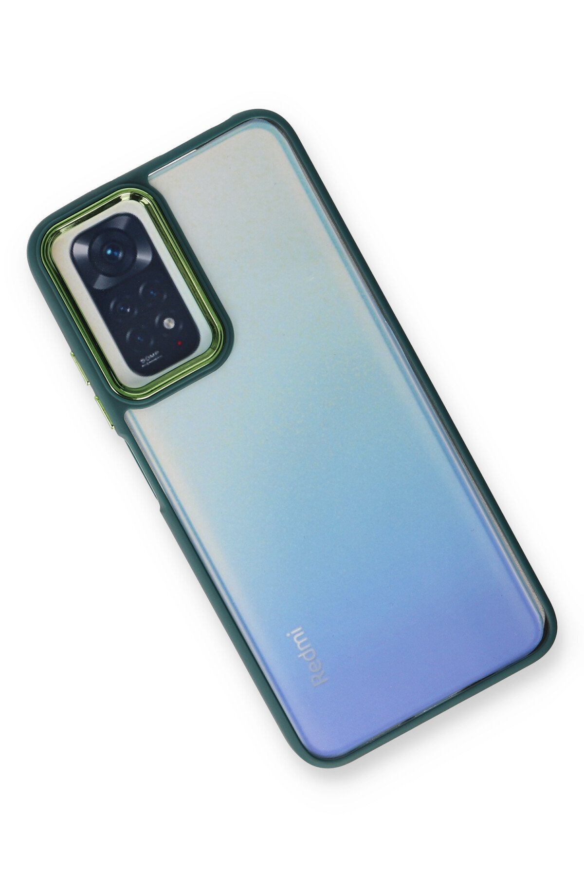 Newface Xiaomi Redmi Note 11S Kılıf Nano içi Kadife Silikon - Gri