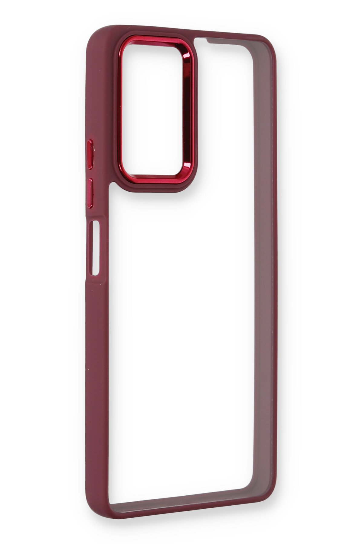 Newface Xiaomi Redmi Note 11S Kılıf Ebruli Lansman Silikon - Beyaz-Turuncu