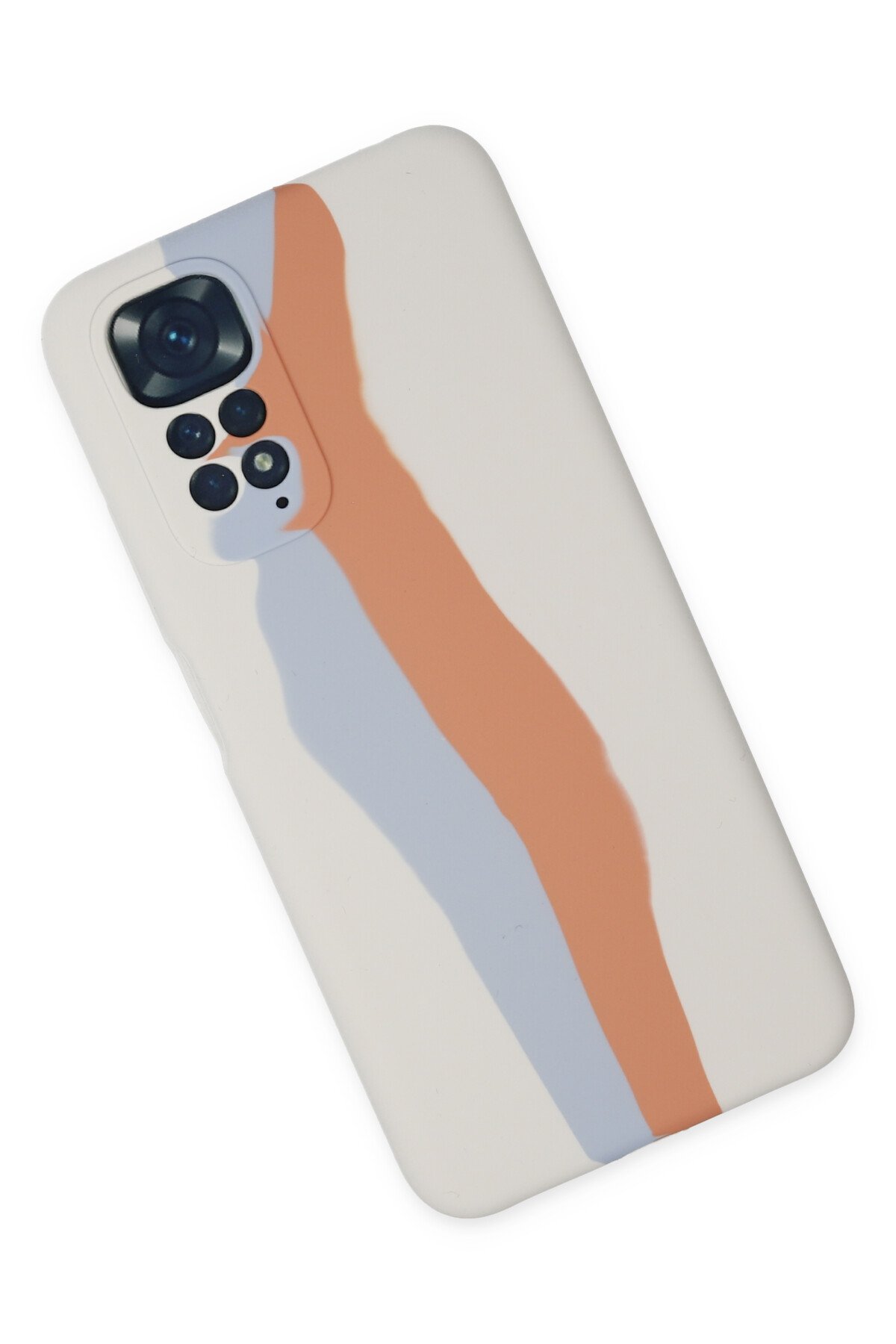 Newface Xiaomi Redmi Note 11S Kılıf Sofya Yüzüklü Silikon Kapak - Yeşil